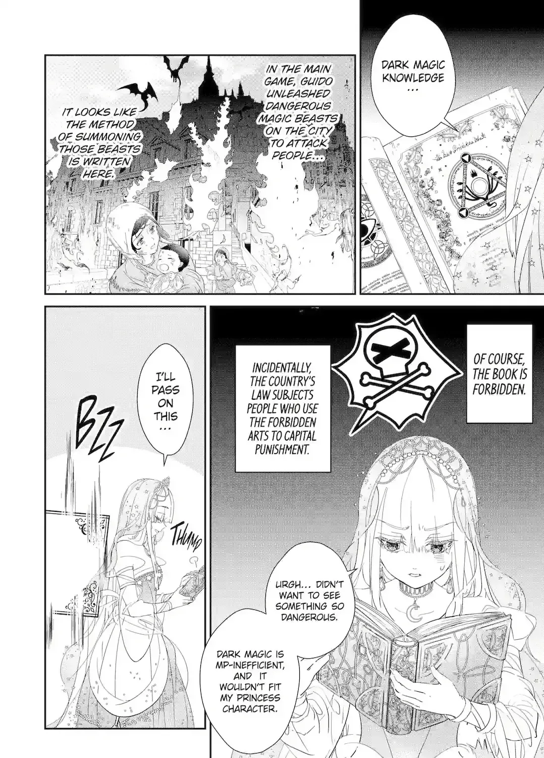 The Newbie Princess Doesn't Want a Game Over! Survive Through the Power of Simping Chapter 0.1 page 60