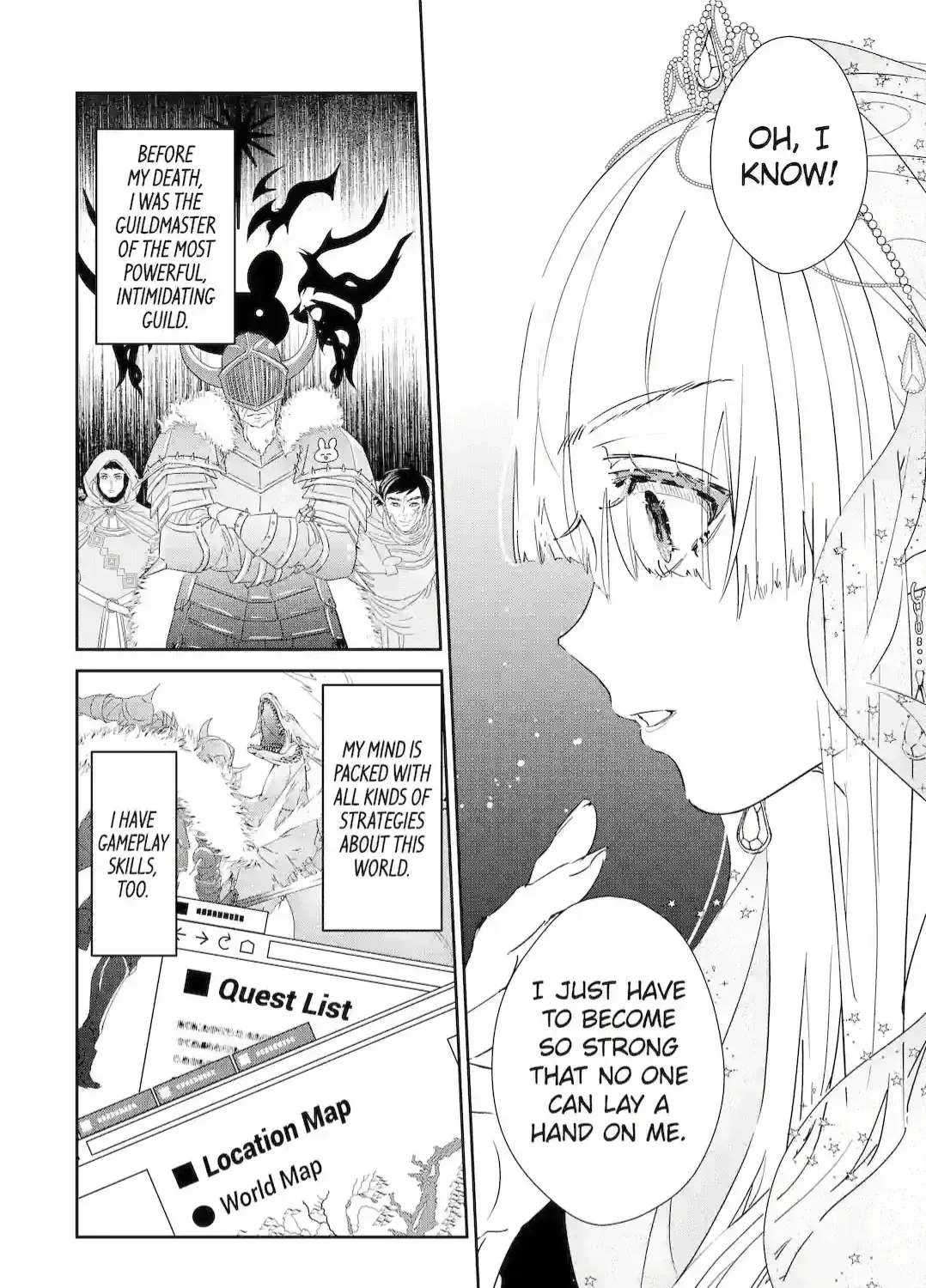 The Newbie Princess Doesn't Want a Game Over! Survive Through the Power of Simping Chapter 0.1 page 48