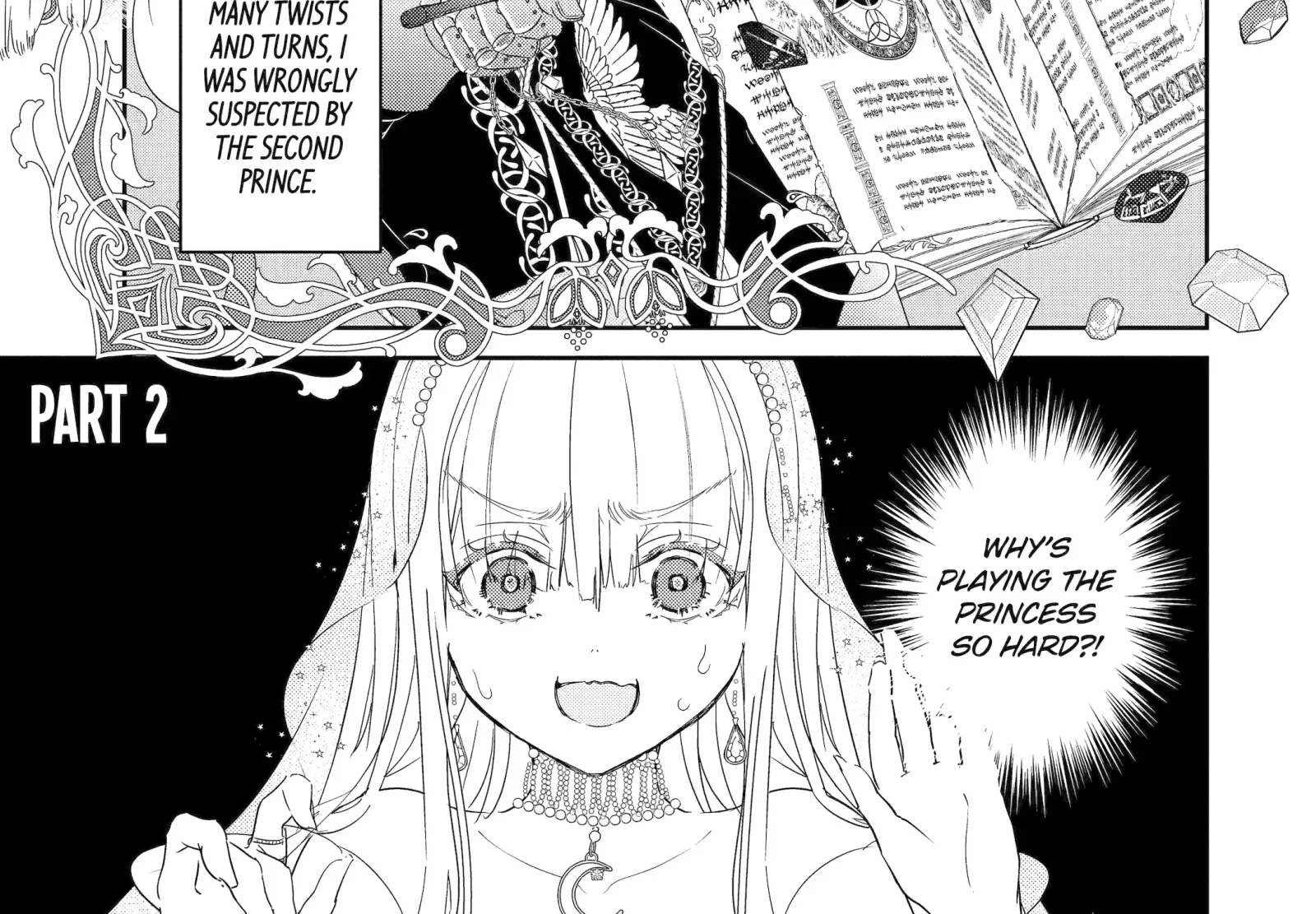 The Newbie Princess Doesn't Want a Game Over! Survive Through the Power of Simping Chapter 0.2 page 3