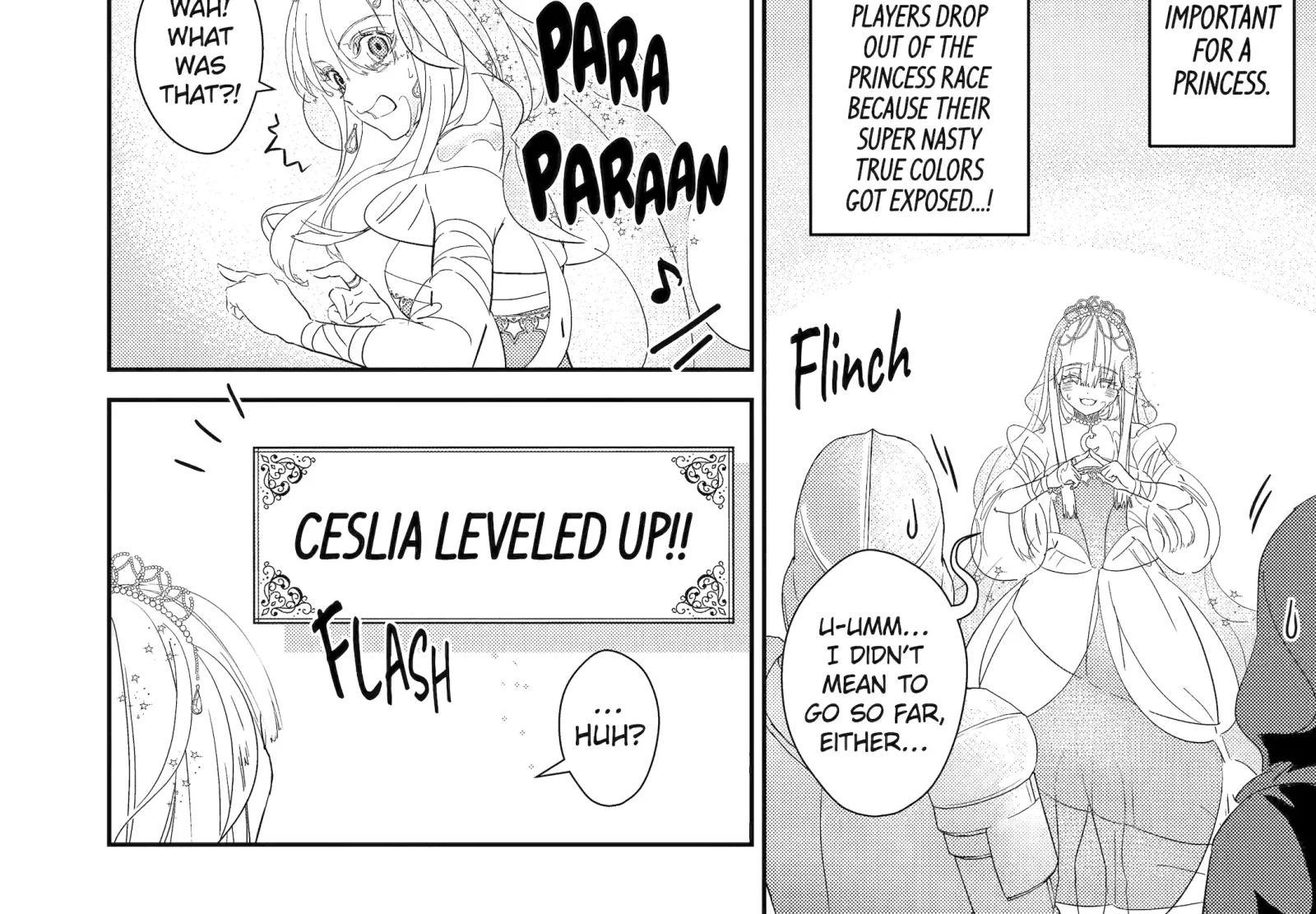 The Newbie Princess Doesn't Want a Game Over! Survive Through the Power of Simping Chapter 0.2 page 96