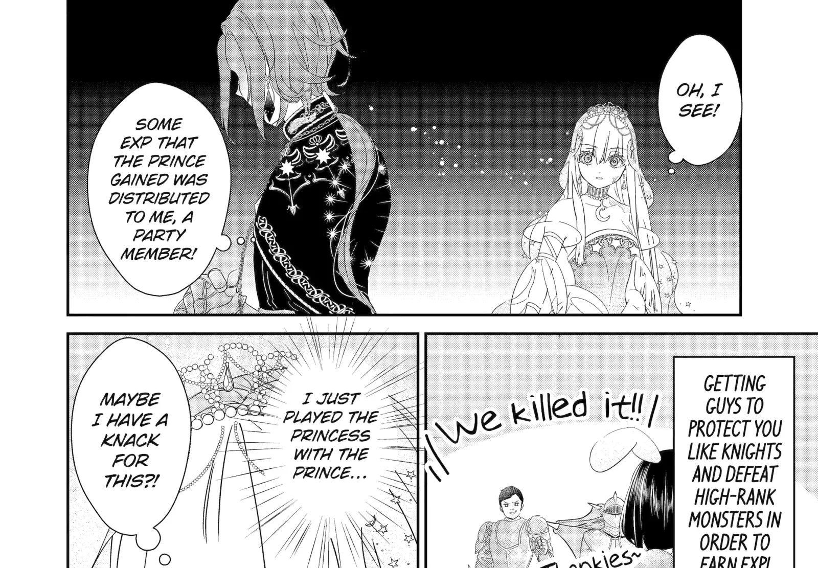 The Newbie Princess Doesn't Want a Game Over! Survive Through the Power of Simping Chapter 0.2 page 101