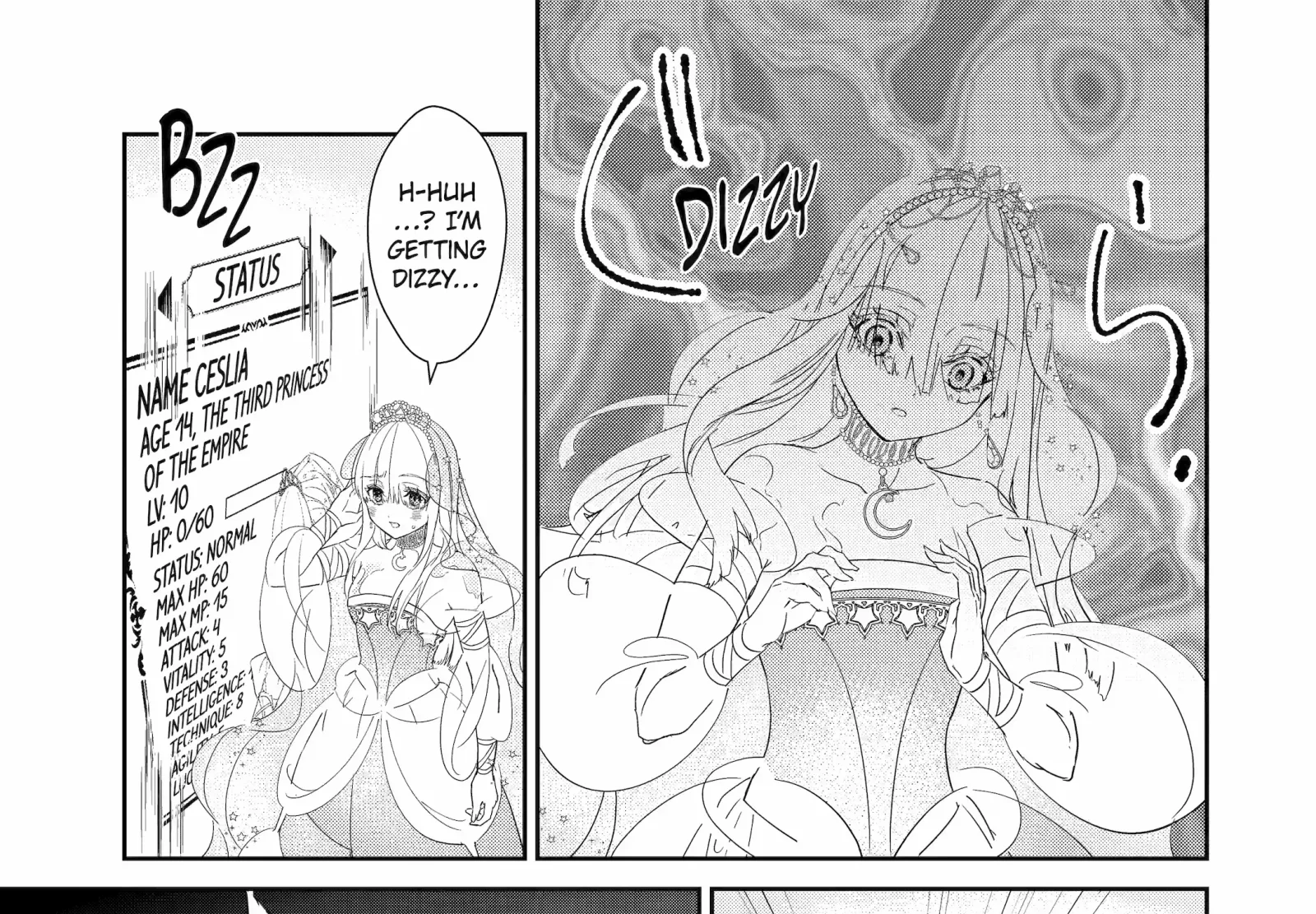 The Newbie Princess Doesn't Want a Game Over! Survive Through the Power of Simping Chapter 0.2 page 110