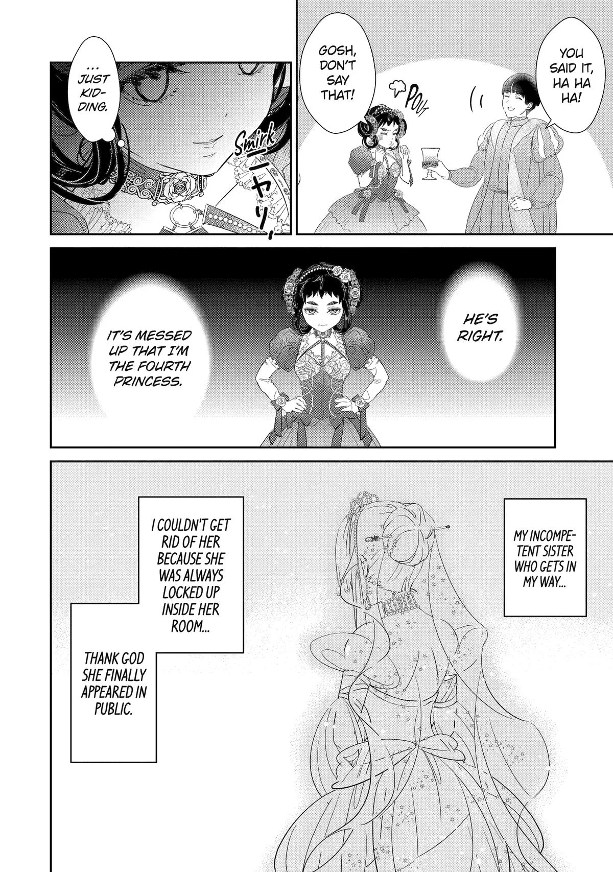 The Newbie Princess Doesn't Want a Game Over! Survive Through the Power of Simping Chapter 0 page 43