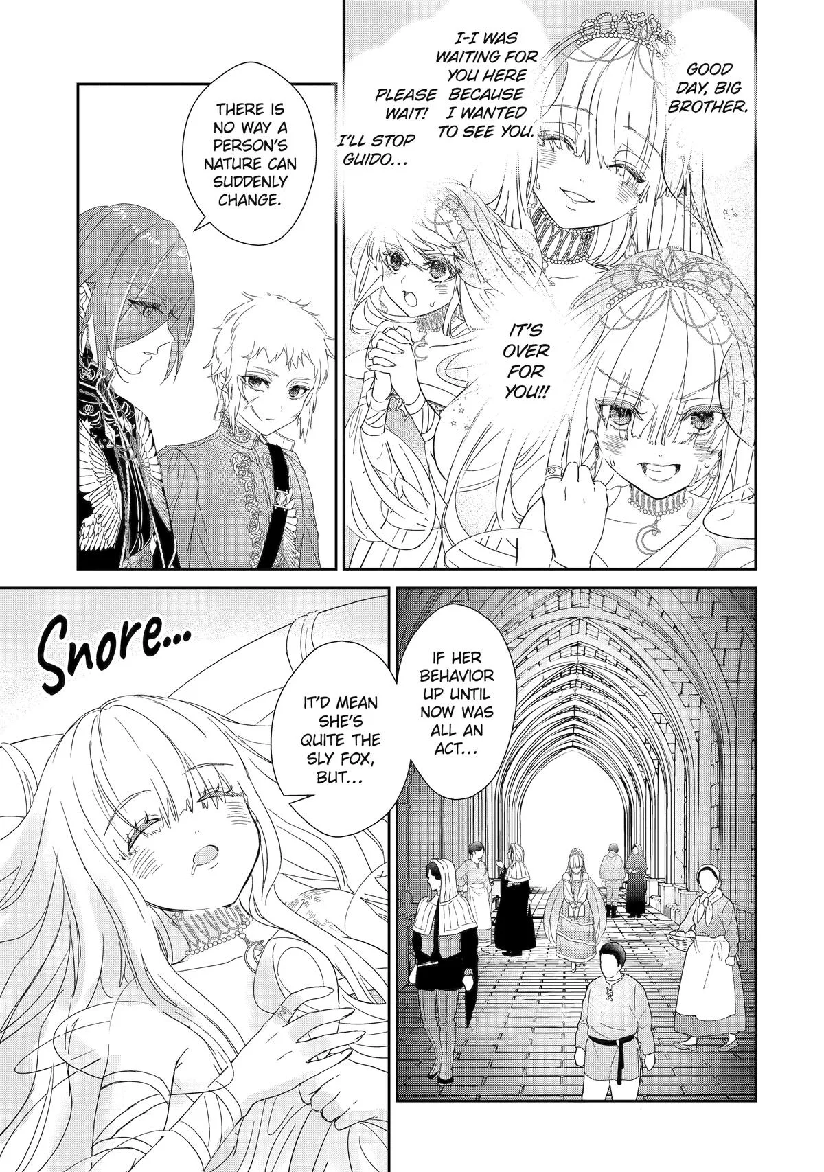 The Newbie Princess Doesn't Want a Game Over! Survive Through the Power of Simping Chapter 0 page 82