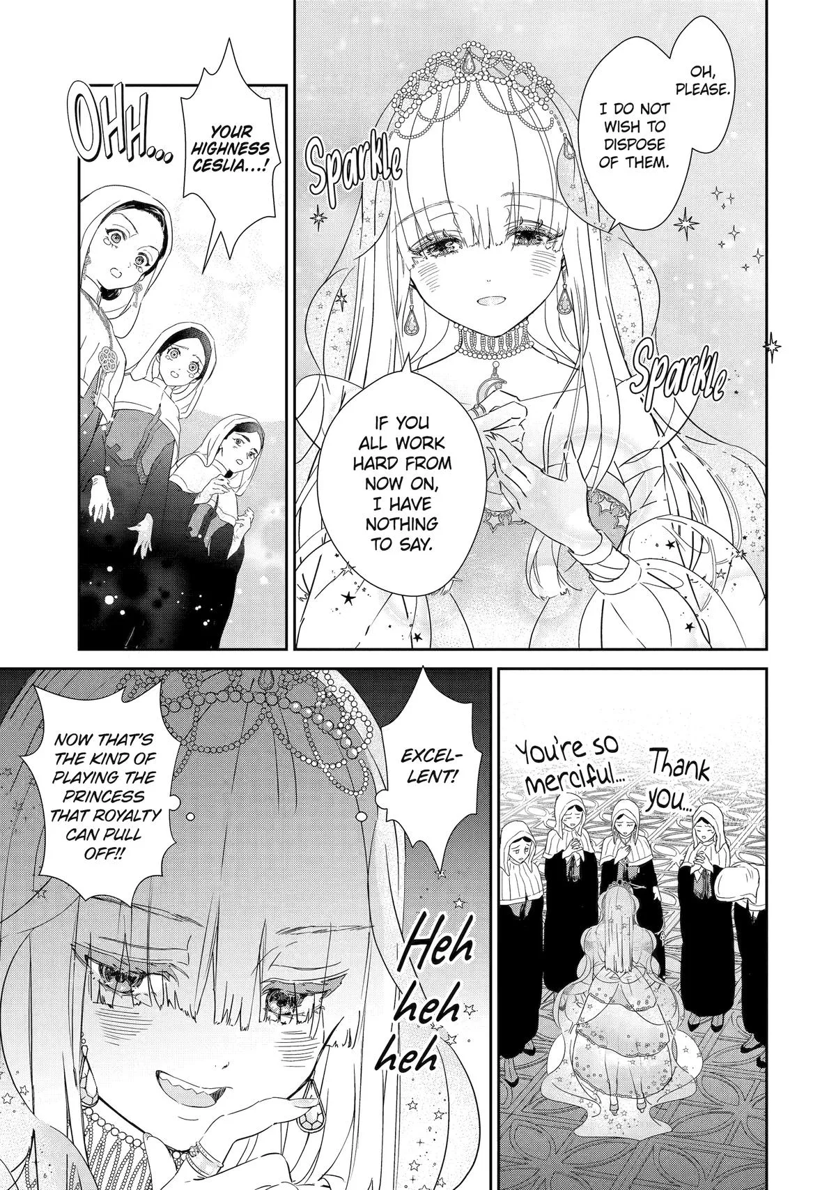 The Newbie Princess Doesn't Want a Game Over! Survive Through the Power of Simping Chapter 1 page 22
