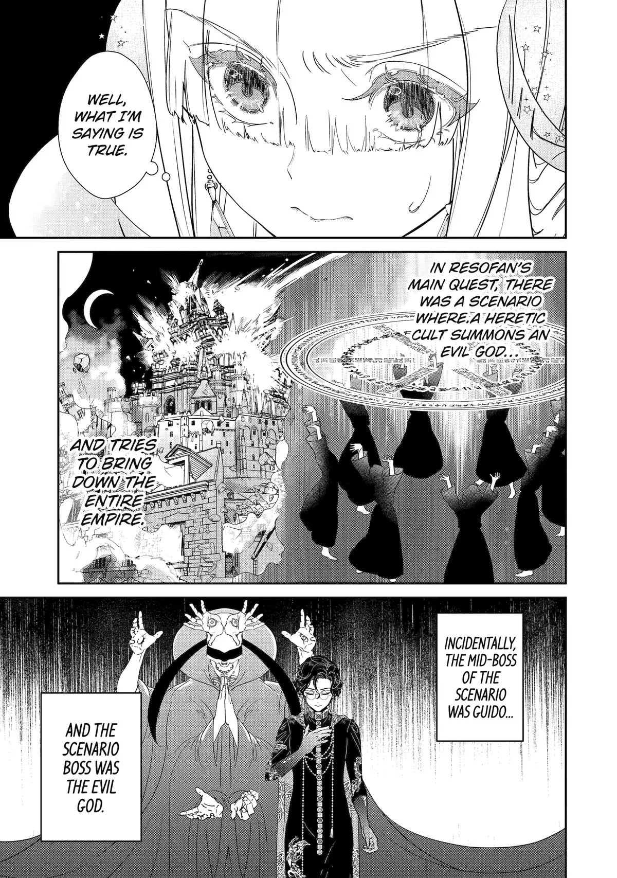 The Newbie Princess Doesn't Want a Game Over! Survive Through the Power of Simping Chapter 1 page 34