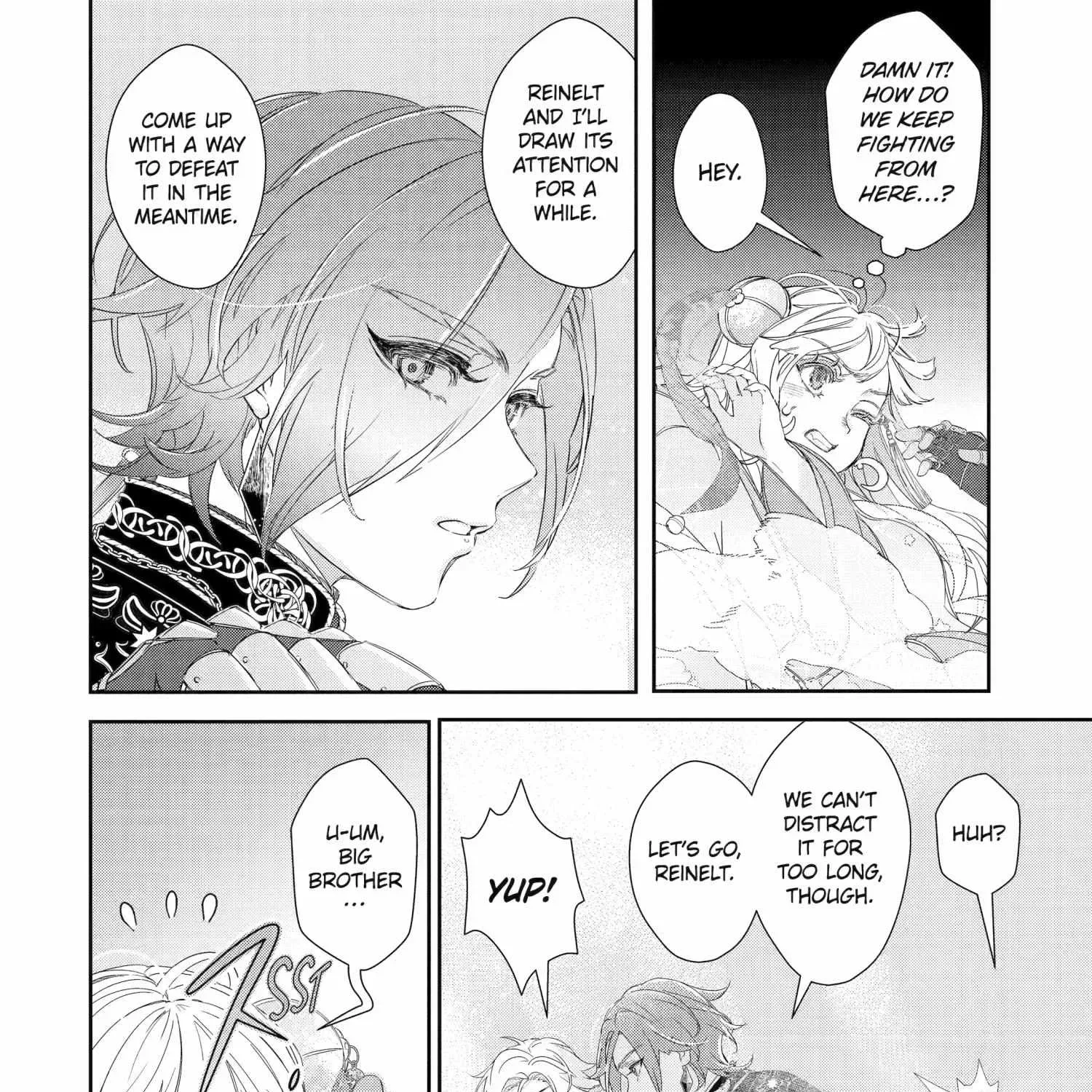 The Newbie Princess Doesn't Want a Game Over! Survive Through the Power of Simping Chapter 10.4 page 8