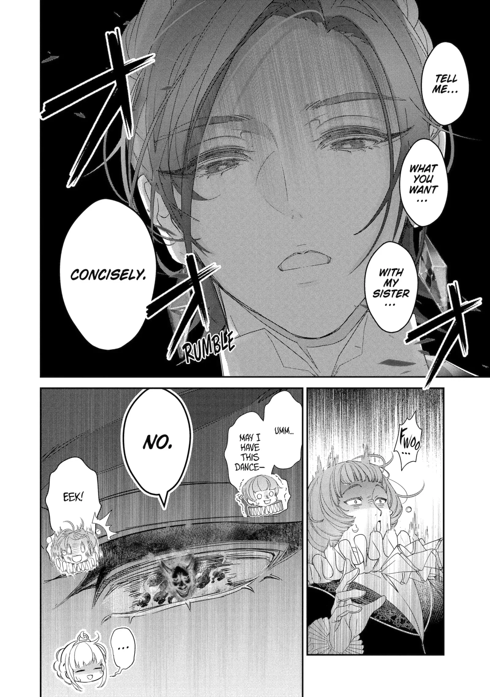 The Newbie Princess Doesn't Want a Game Over! Survive Through the Power of Simping Chapter 14.1 page 6