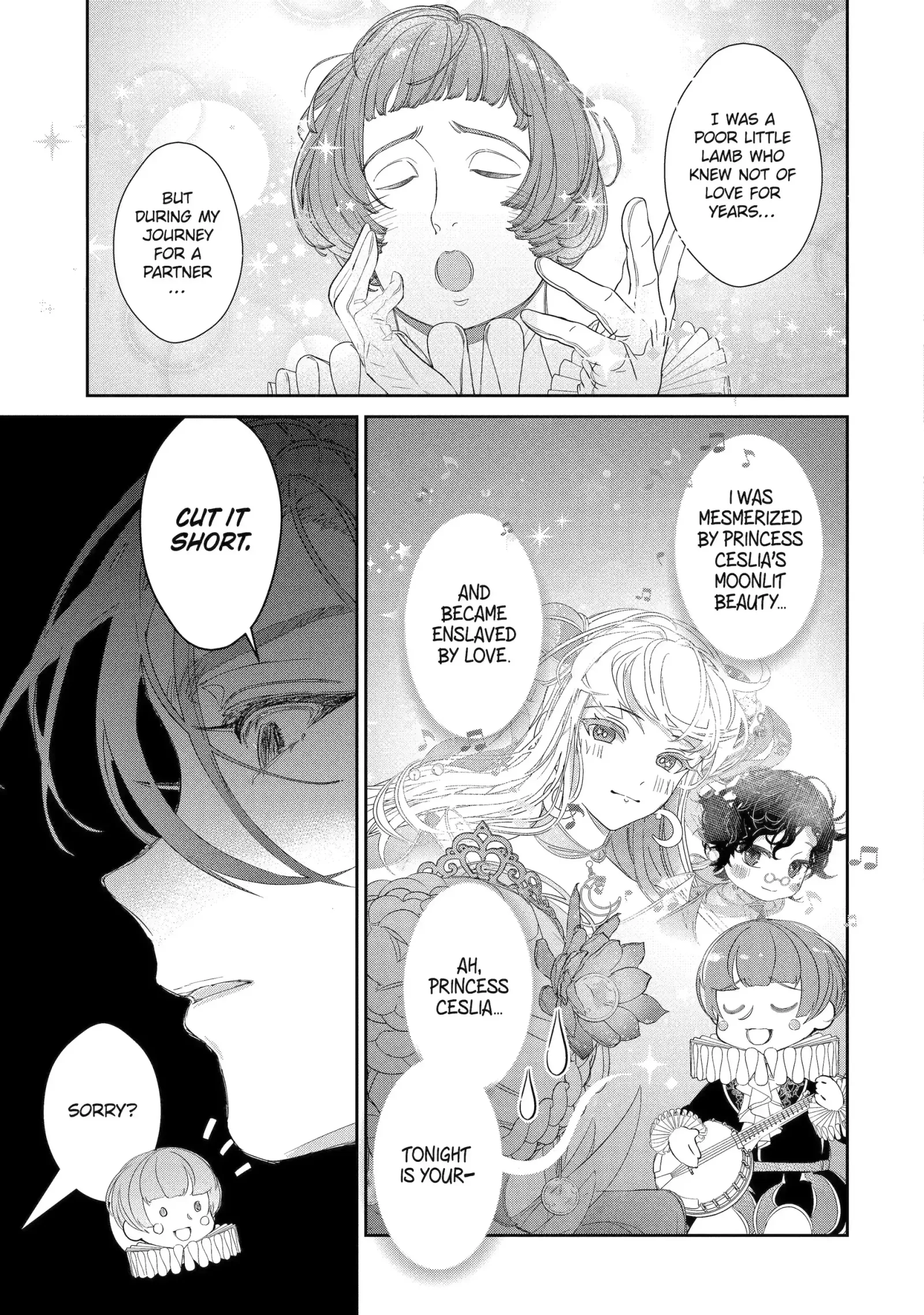 The Newbie Princess Doesn't Want a Game Over! Survive Through the Power of Simping Chapter 14.1 page 5