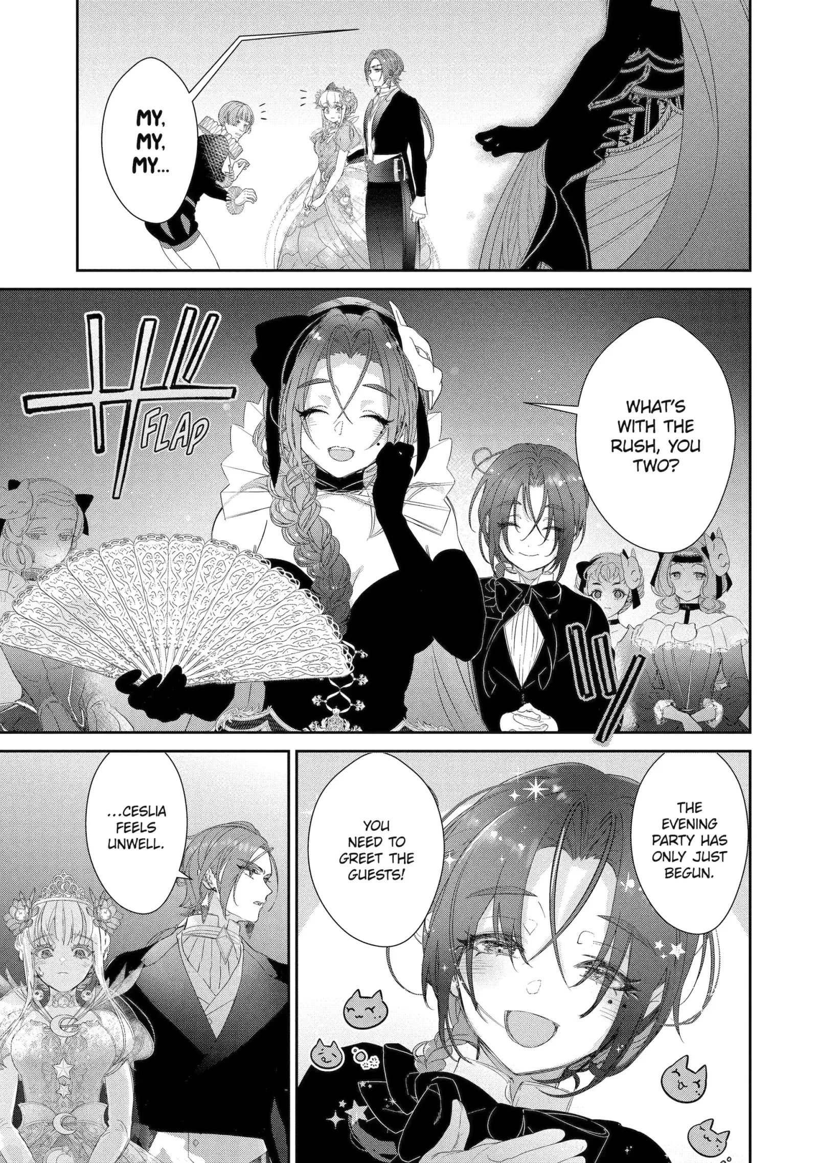 The Newbie Princess Doesn't Want a Game Over! Survive Through the Power of Simping Chapter 14.1 page 7