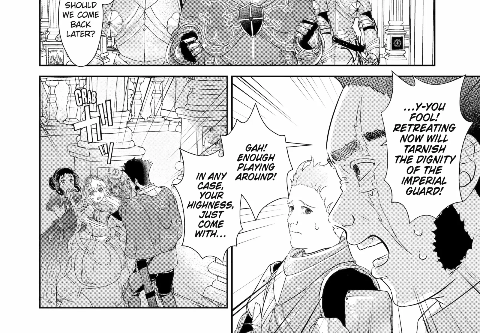The Newbie Princess Doesn't Want a Game Over! Survive Through the Power of Simping Chapter 2.3 page 6