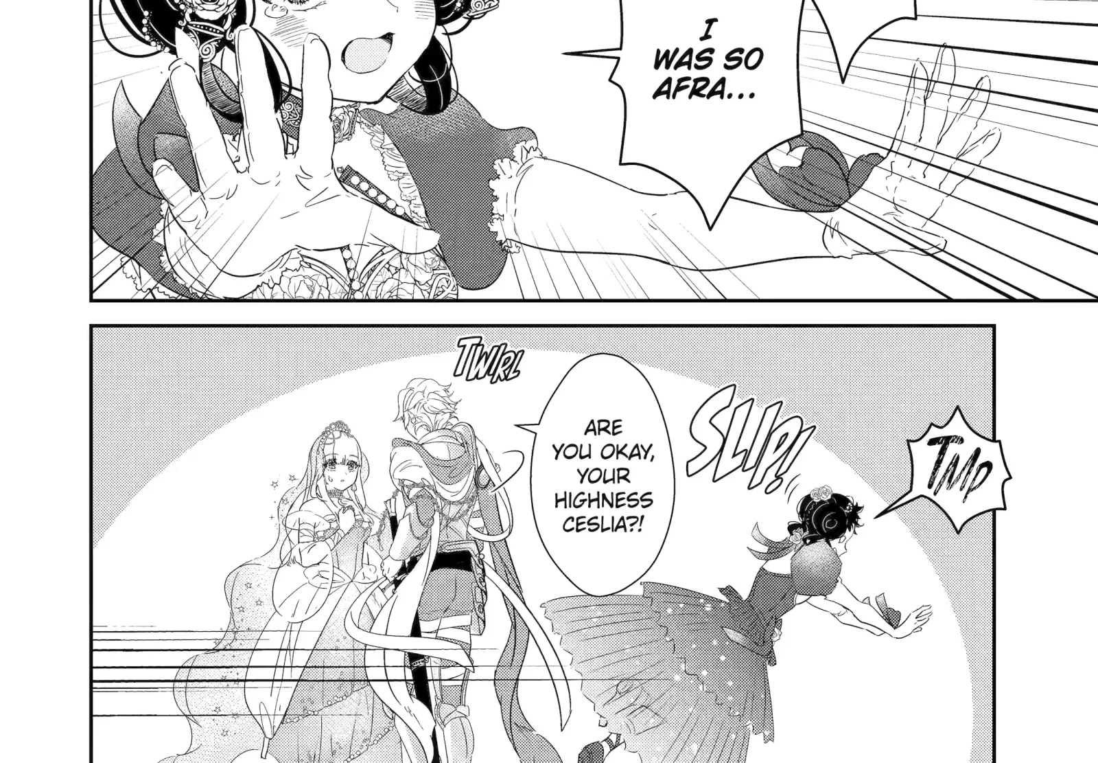 The Newbie Princess Doesn't Want a Game Over! Survive Through the Power of Simping Chapter 2.3 page 30