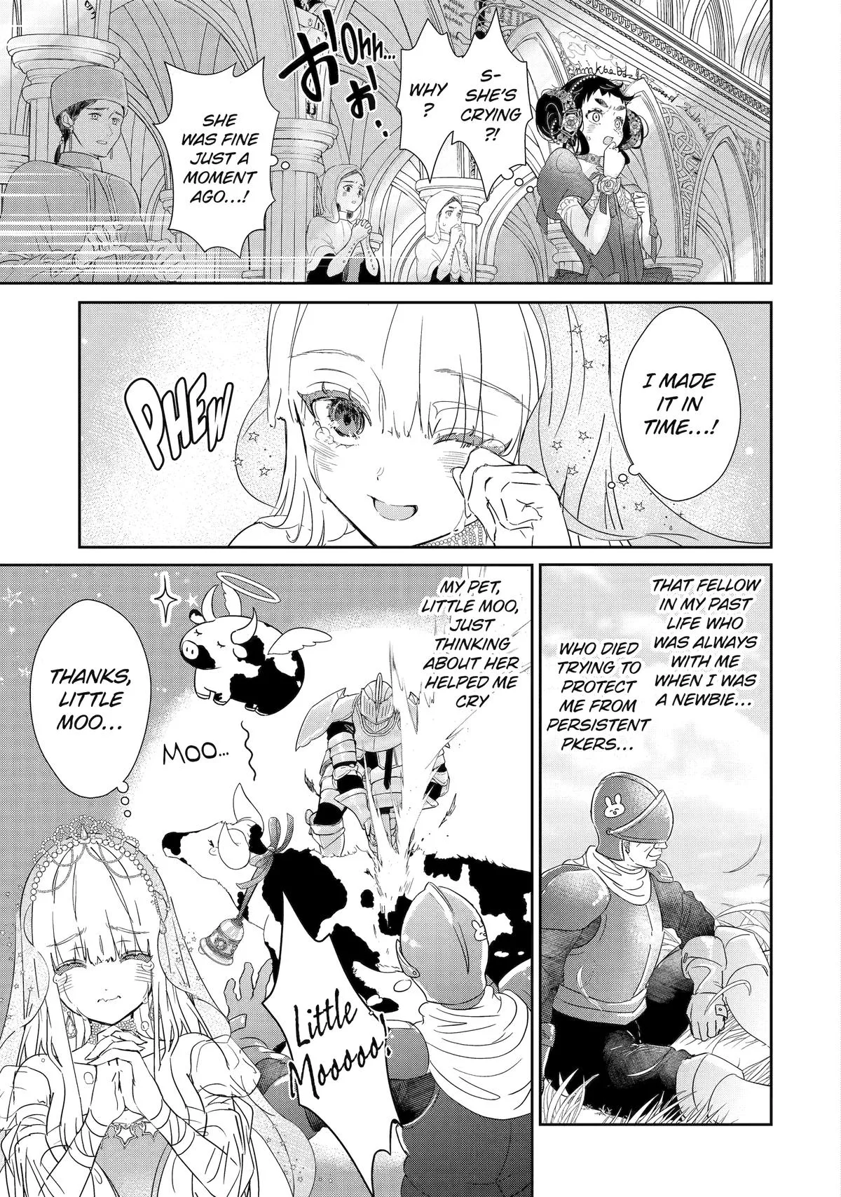 The Newbie Princess Doesn't Want a Game Over! Survive Through the Power of Simping Chapter 2 page 25