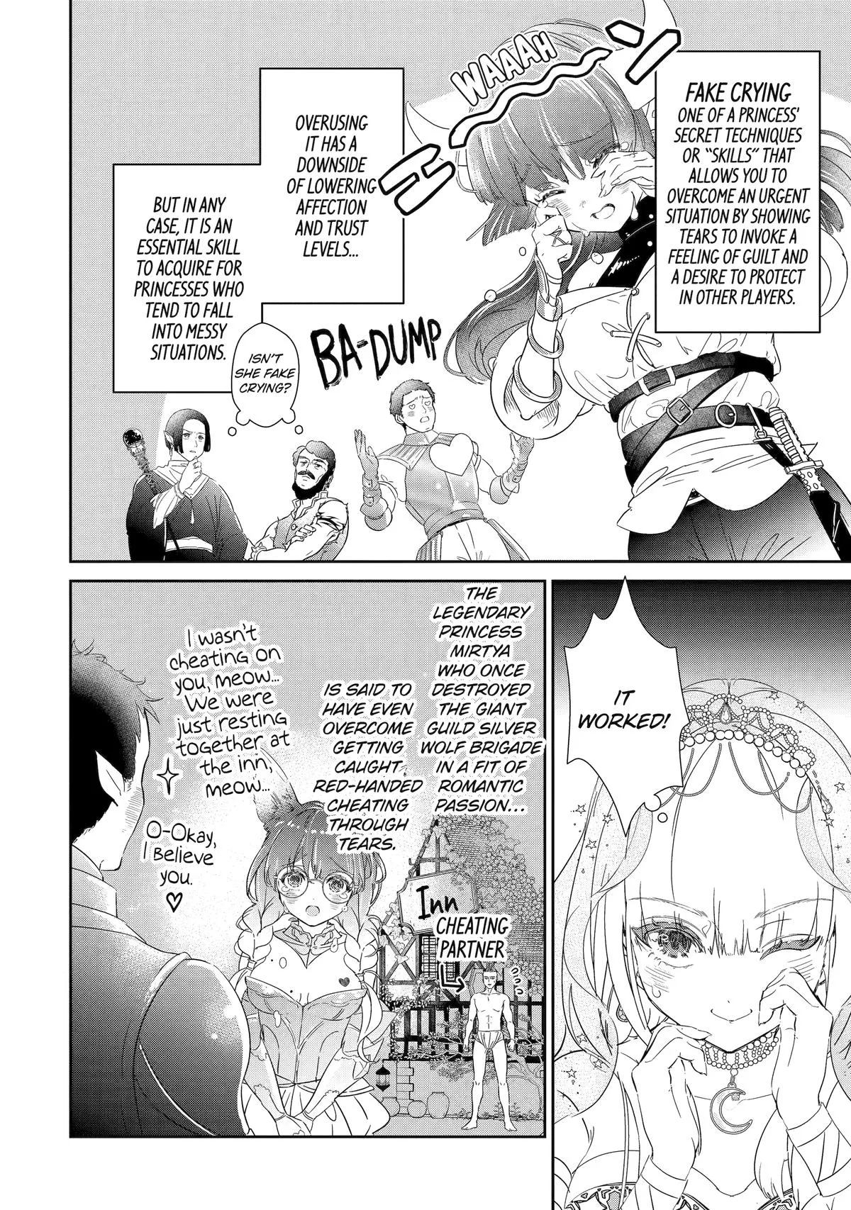 The Newbie Princess Doesn't Want a Game Over! Survive Through the Power of Simping Chapter 2 page 20