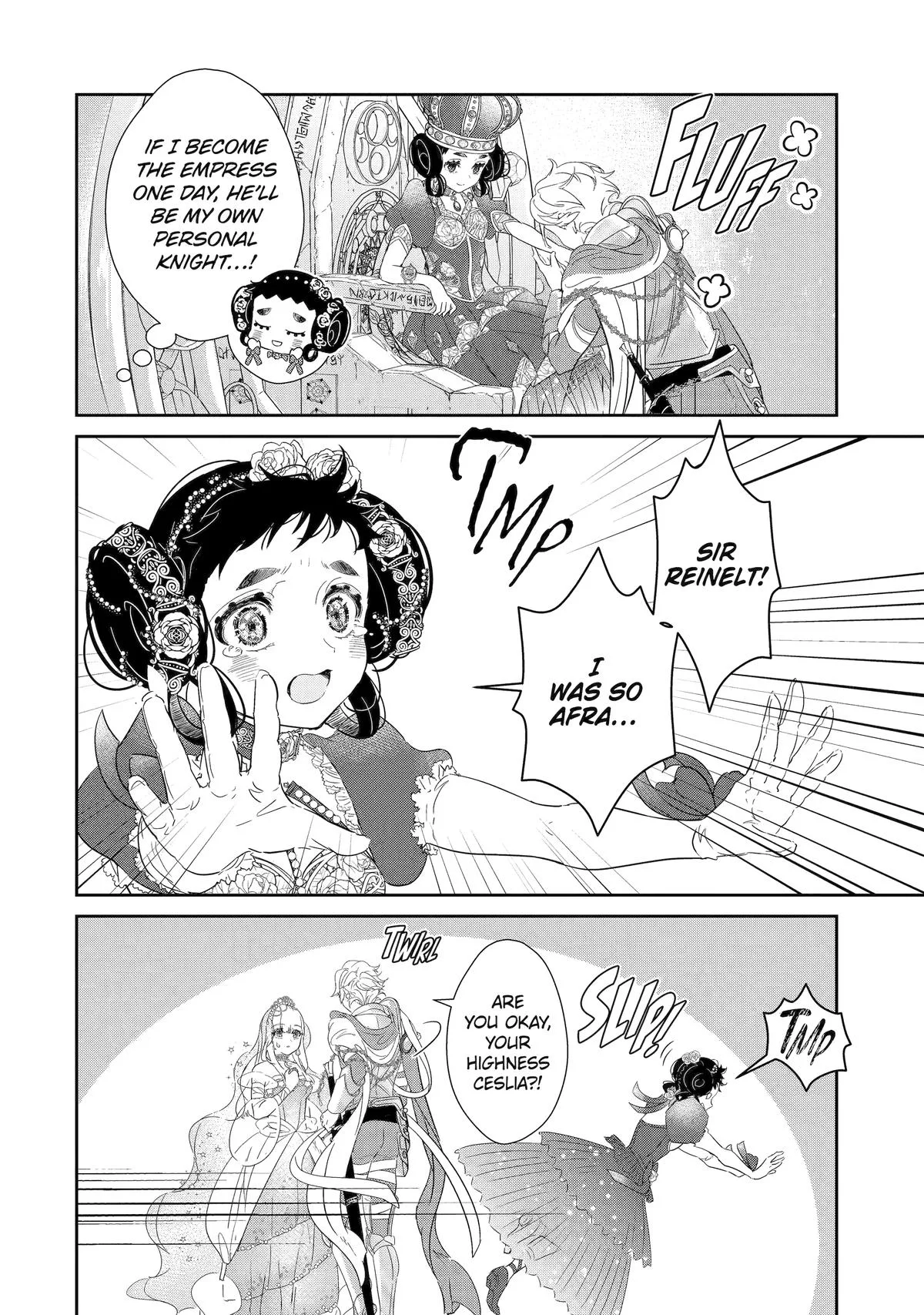 The Newbie Princess Doesn't Want a Game Over! Survive Through the Power of Simping Chapter 2 page 34