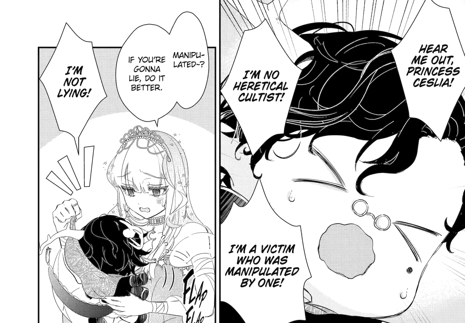 The Newbie Princess Doesn't Want a Game Over! Survive Through the Power of Simping Chapter 3.3 page 28