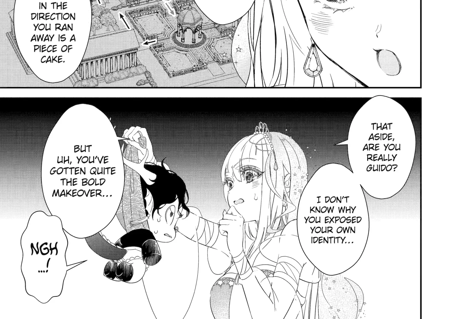 The Newbie Princess Doesn't Want a Game Over! Survive Through the Power of Simping Chapter 3.3 page 26