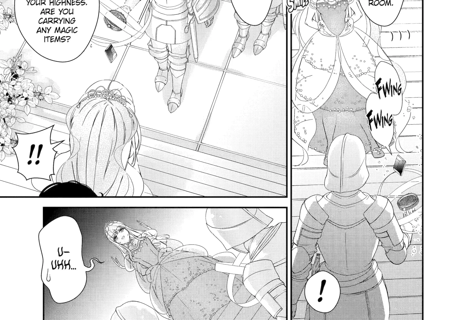The Newbie Princess Doesn't Want a Game Over! Survive Through the Power of Simping Chapter 3.4 page 12