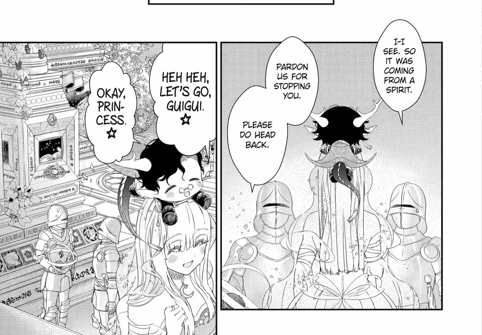 The Newbie Princess Doesn't Want a Game Over! Survive Through the Power of Simping Chapter 3.4 page 30