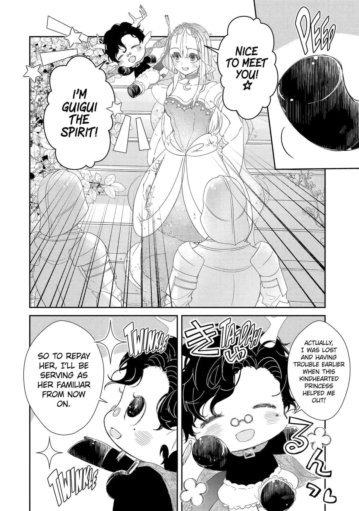 The Newbie Princess Doesn't Want a Game Over! Survive Through the Power of Simping Chapter 3 page 36