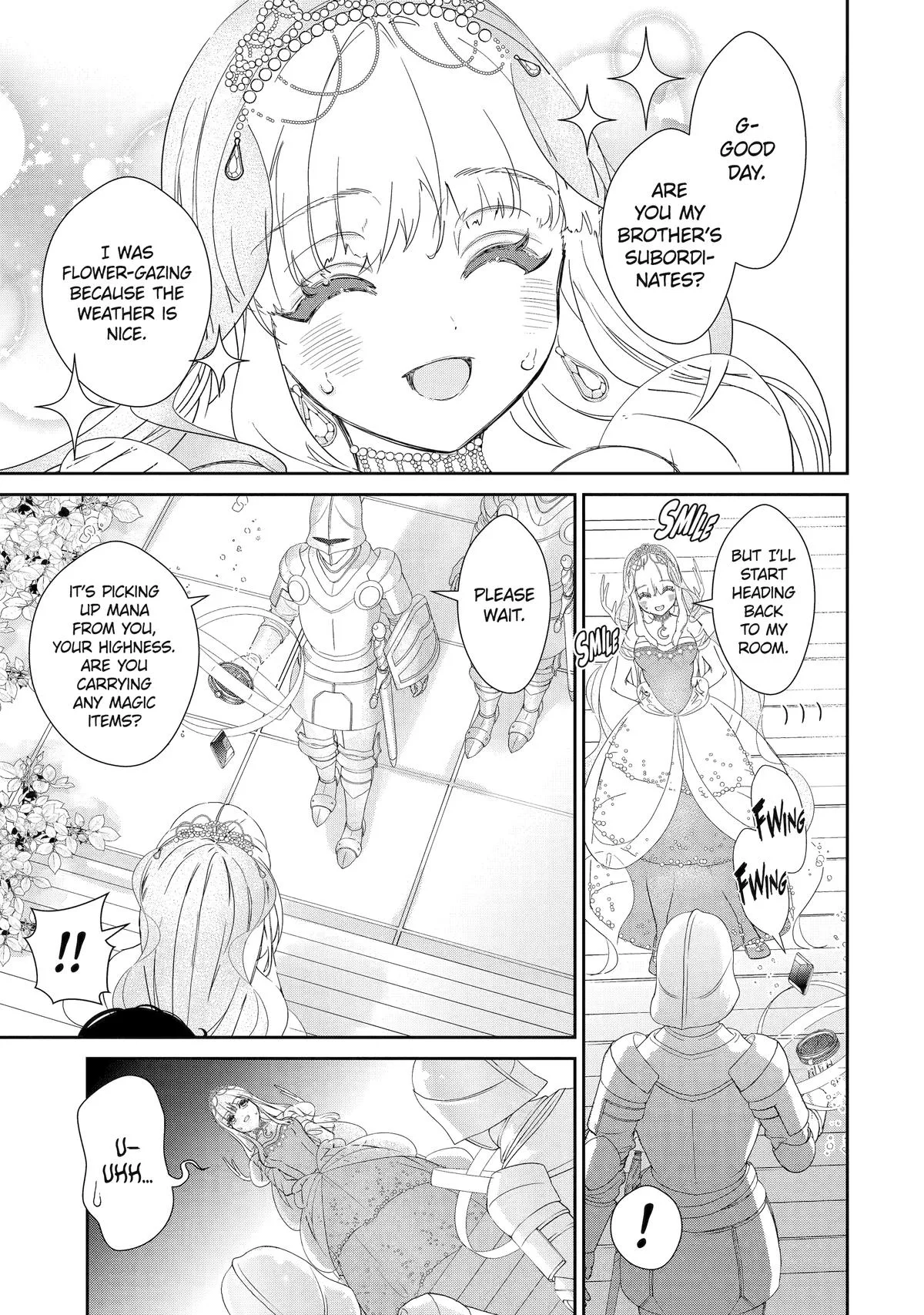 The Newbie Princess Doesn't Want a Game Over! Survive Through the Power of Simping Chapter 3 page 35