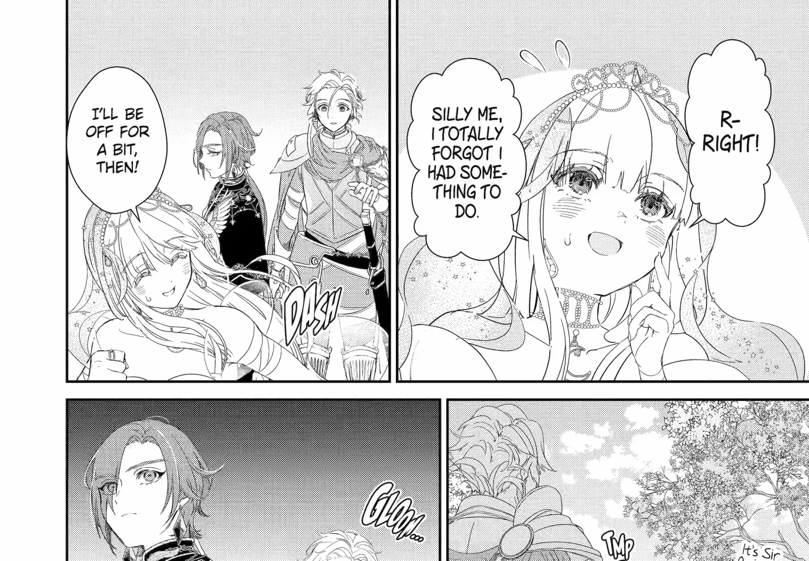 The Newbie Princess Doesn't Want a Game Over! Survive Through the Power of Simping Chapter 4.1 page 35