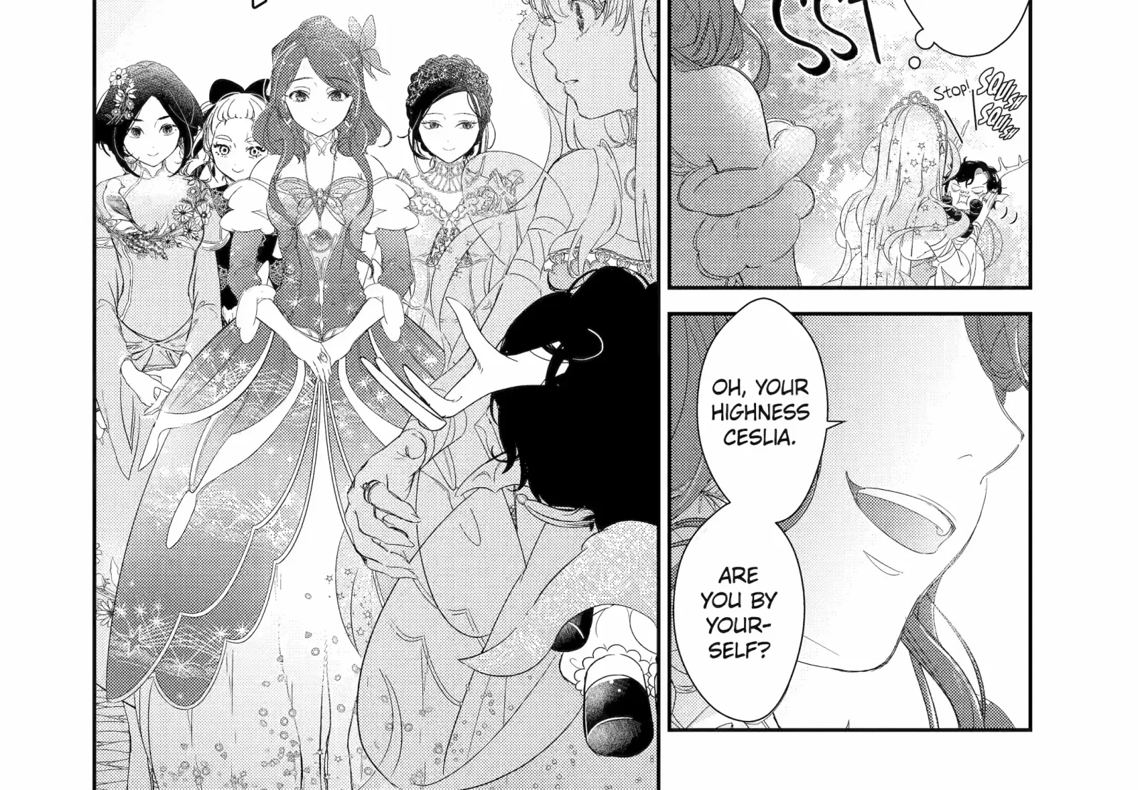 The Newbie Princess Doesn't Want a Game Over! Survive Through the Power of Simping Chapter 4.2 page 5