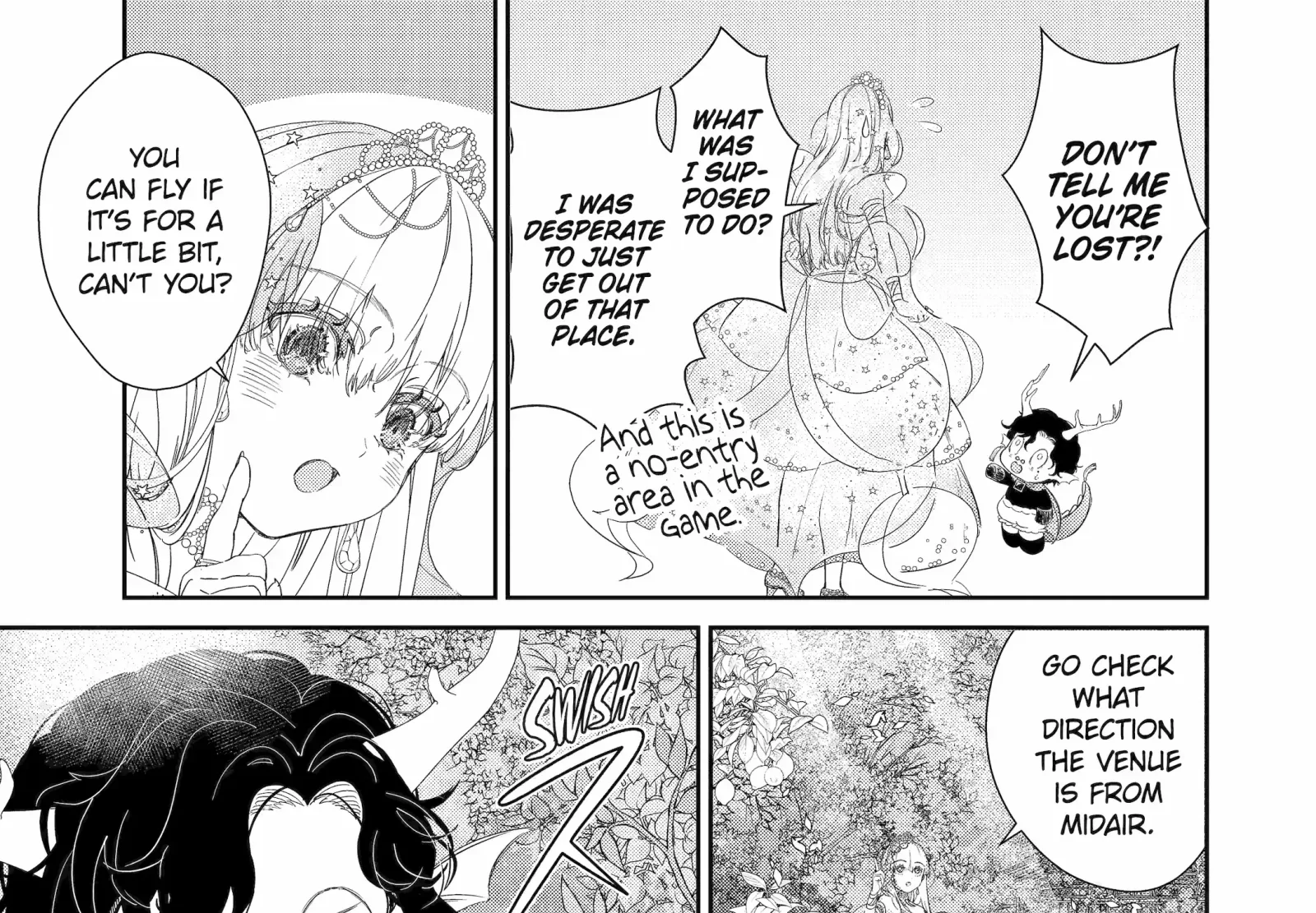 The Newbie Princess Doesn't Want a Game Over! Survive Through the Power of Simping Chapter 4.3 page 14