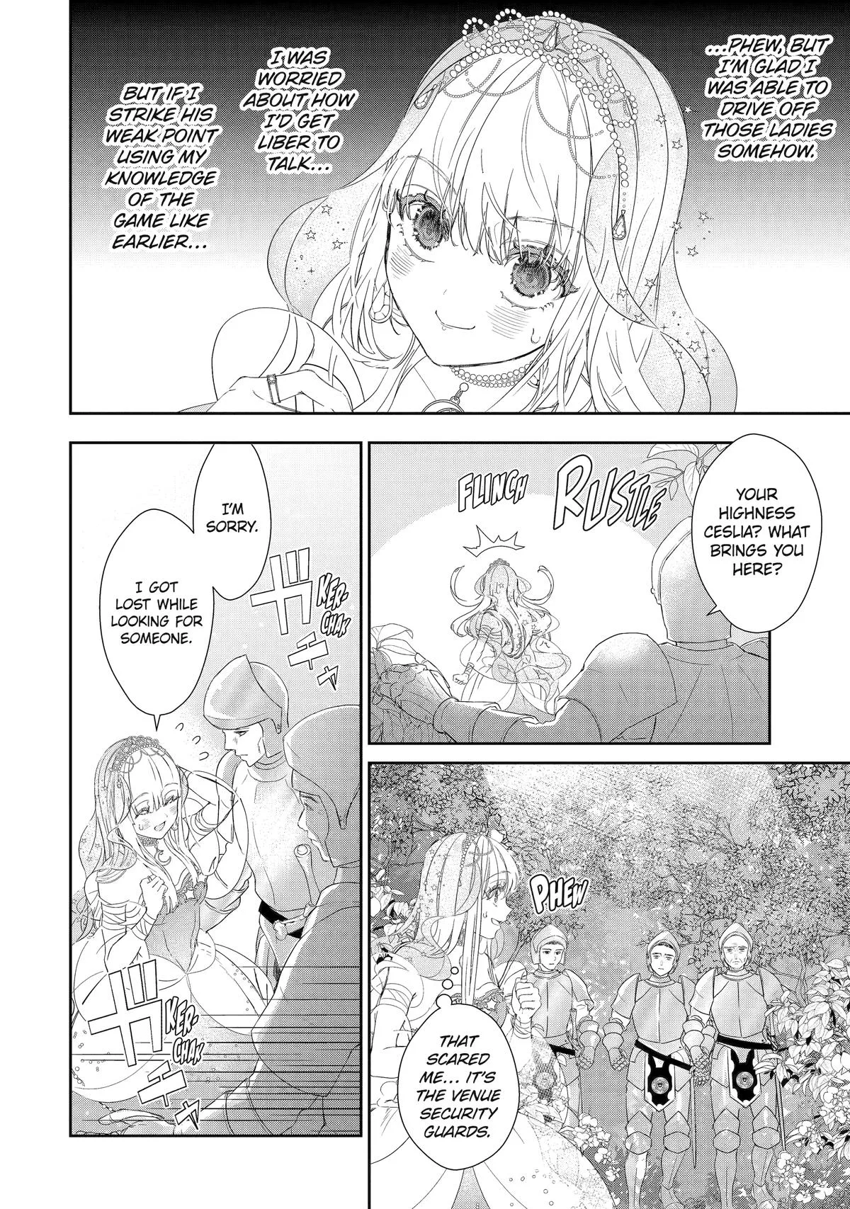 The Newbie Princess Doesn't Want a Game Over! Survive Through the Power of Simping Chapter 4 page 28
