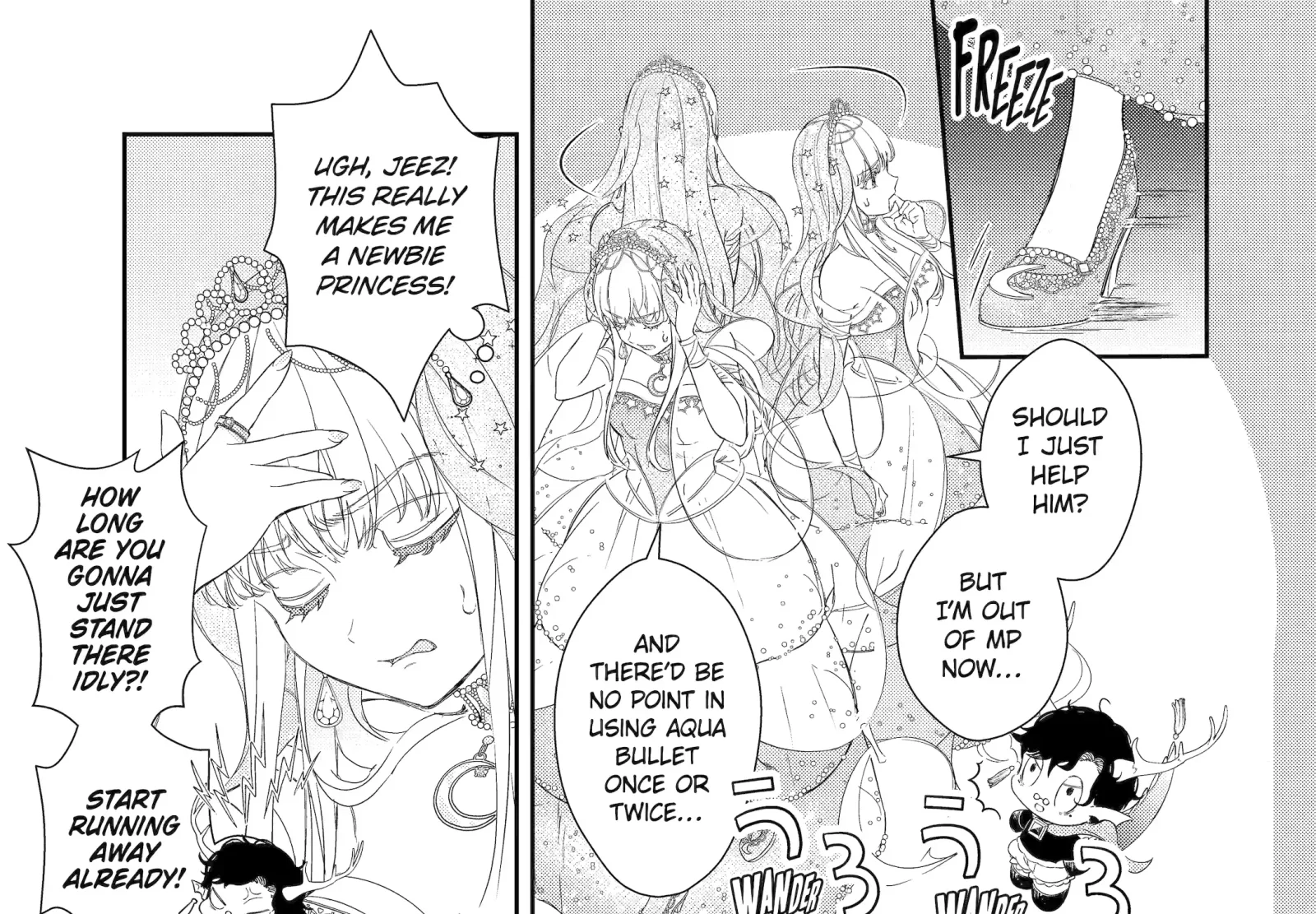 The Newbie Princess Doesn't Want a Game Over! Survive Through the Power of Simping Chapter 6.3 page 8