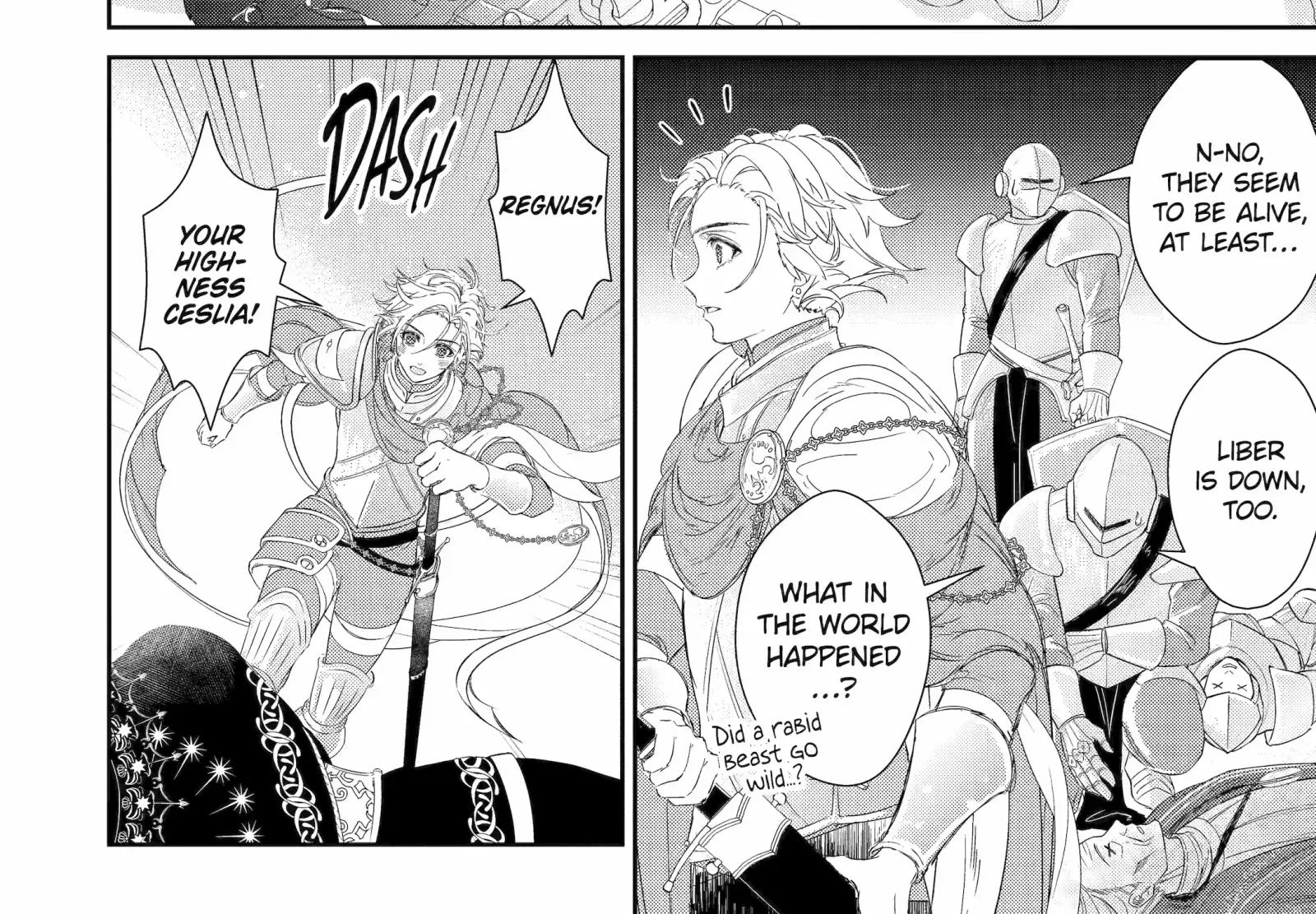 The Newbie Princess Doesn't Want a Game Over! Survive Through the Power of Simping Chapter 6.5 page 26