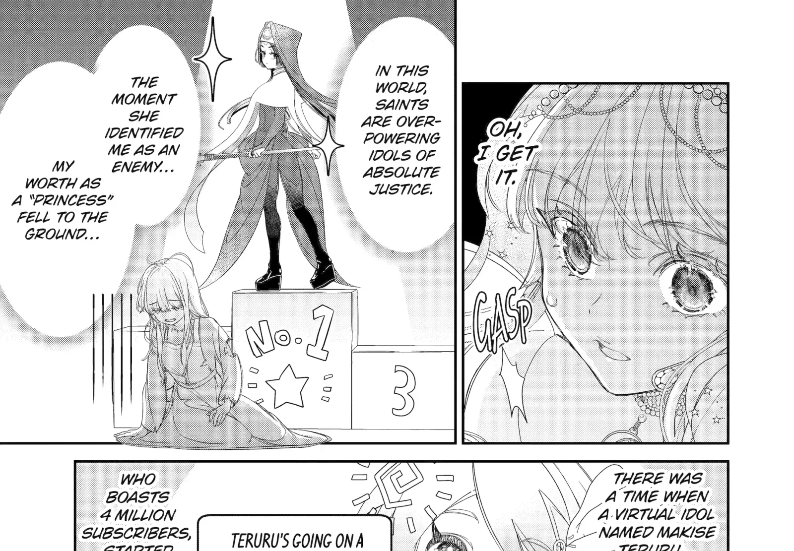 The Newbie Princess Doesn't Want a Game Over! Survive Through the Power of Simping Chapter 7.3 page 25