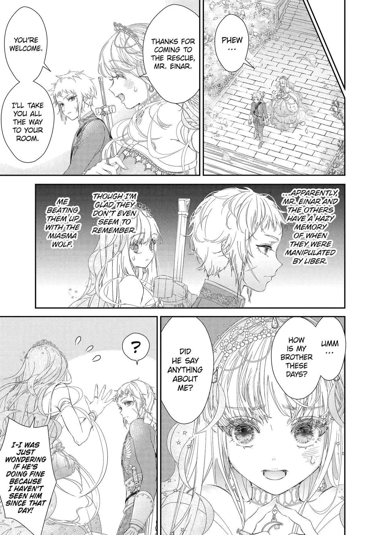The Newbie Princess Doesn't Want a Game Over! Survive Through the Power of Simping Chapter 7 page 9