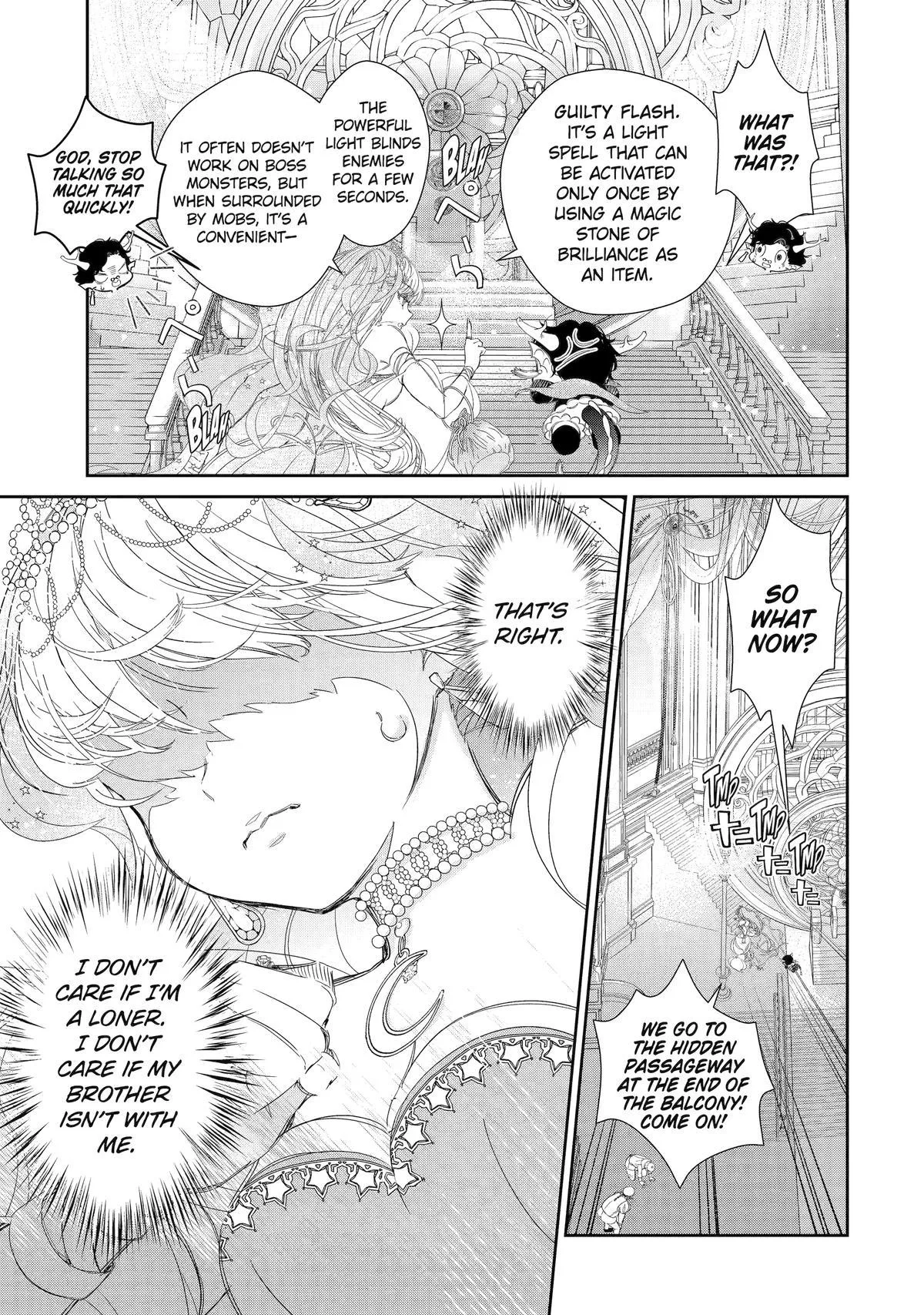 The Newbie Princess Doesn't Want a Game Over! Survive Through the Power of Simping Chapter 7 page 35