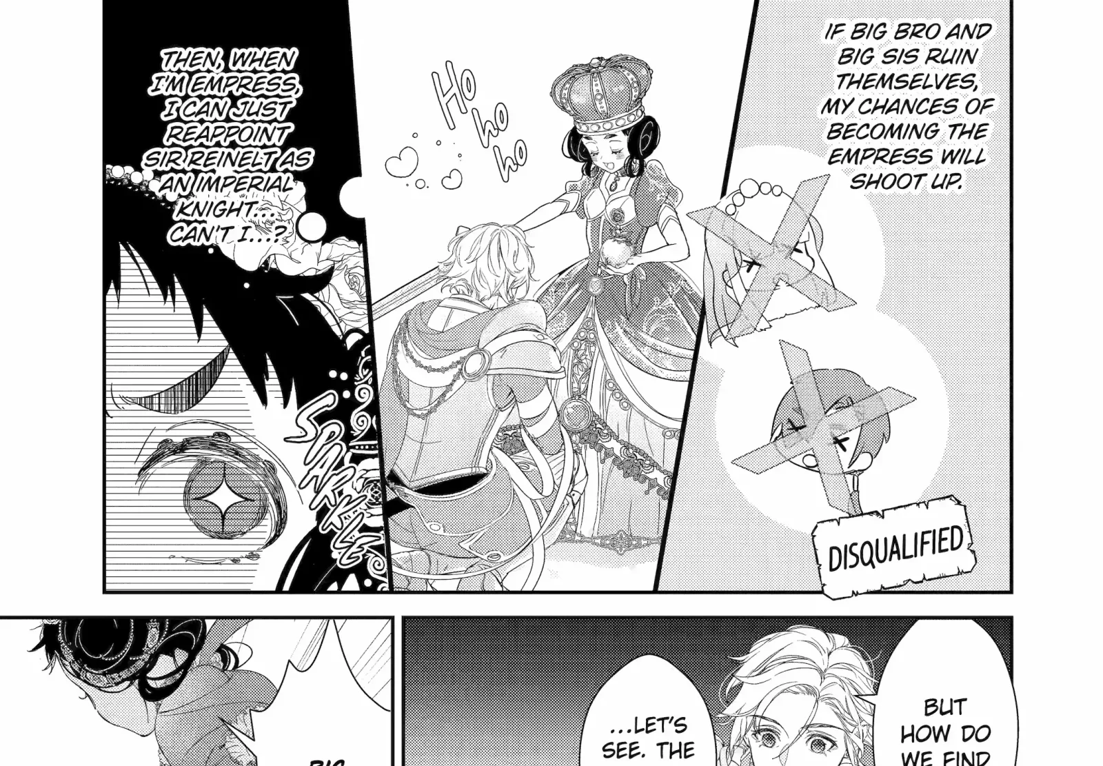 The Newbie Princess Doesn't Want a Game Over! Survive Through the Power of Simping Chapter 8.4 page 8