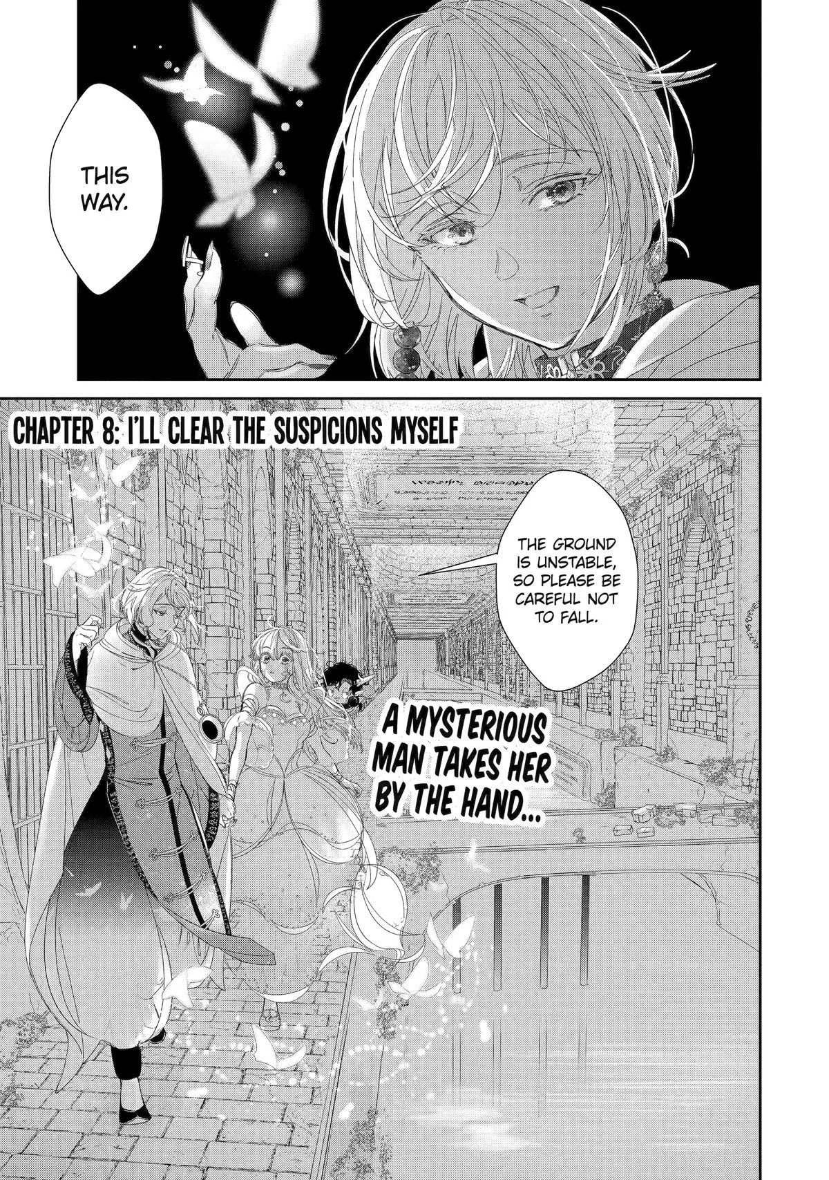 The Newbie Princess Doesn't Want a Game Over! Survive Through the Power of Simping Chapter 8 page 1