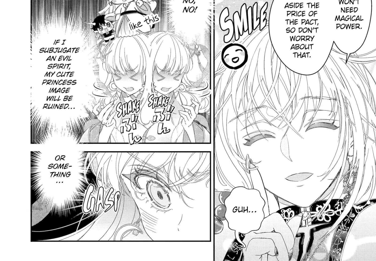 The Newbie Princess Doesn't Want a Game Over! Survive Through the Power of Simping Chapter 9.1 page 30