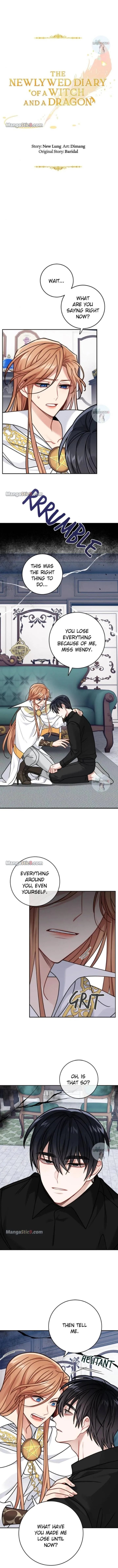 The Newlywed Life of a Witch and a Dragon Chapter 121 page 1