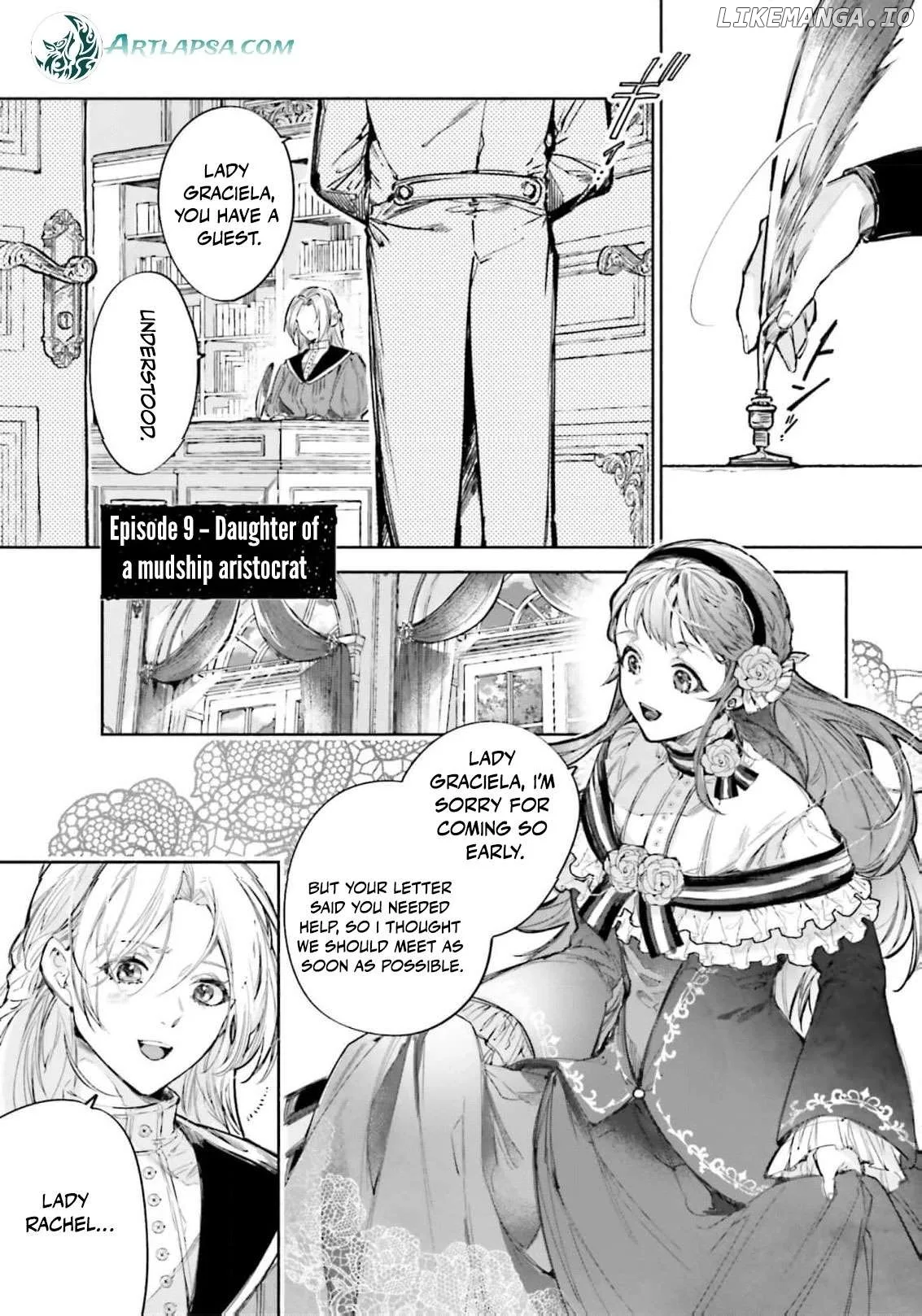 The Noble Lady of the Doomed House Chapter 9 page 4