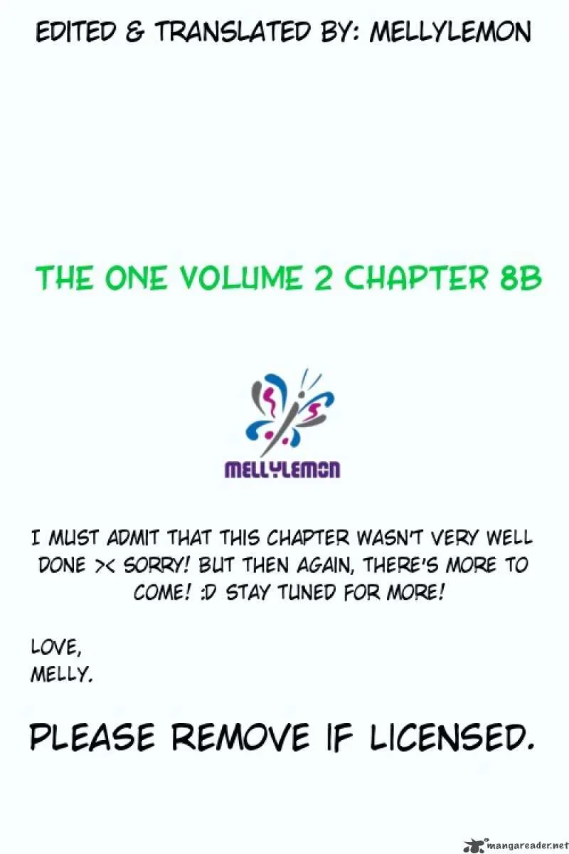 The One Chapter 8 page 1