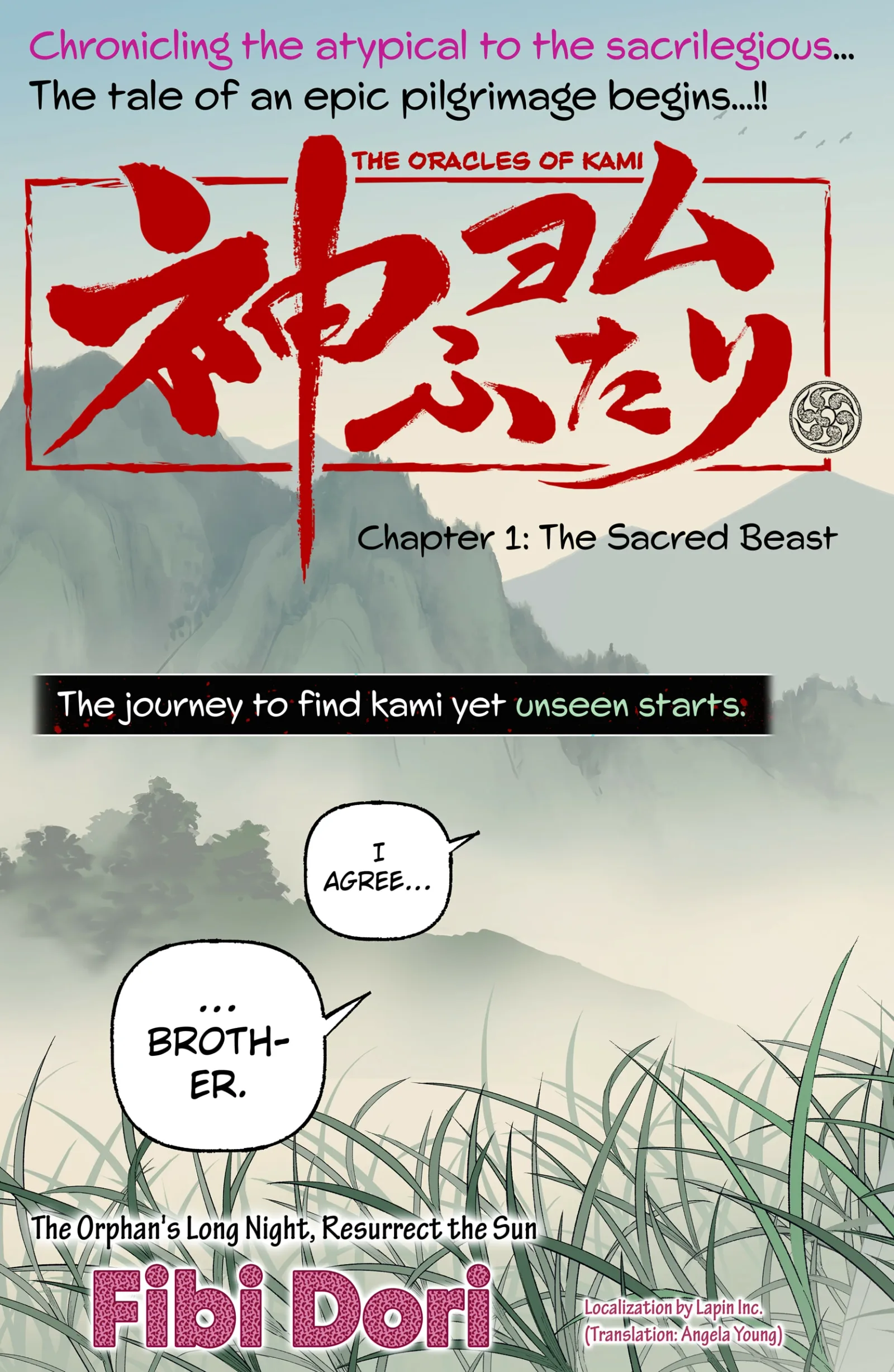 The Oracles of Kami Chapter 1 page 3