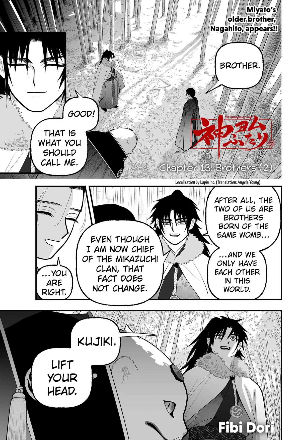 The Oracles of Kami Chapter 13 page 1