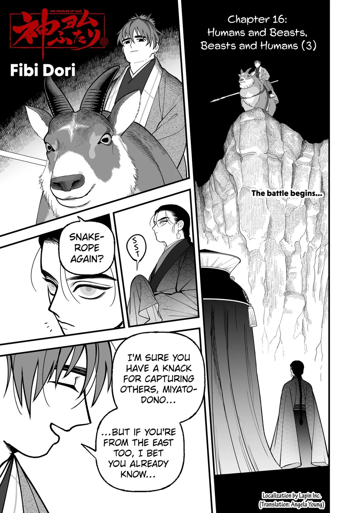 The Oracles of Kami Chapter 16 page 1