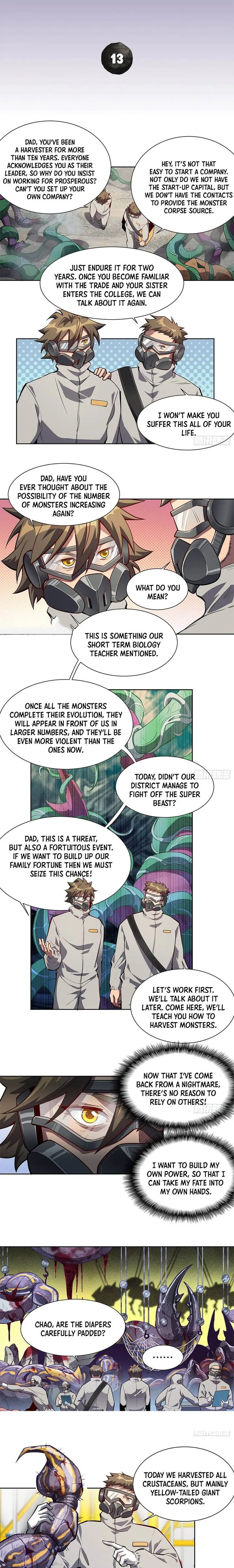 The People on Earth Are Too Ferocious Chapter 13 page 1