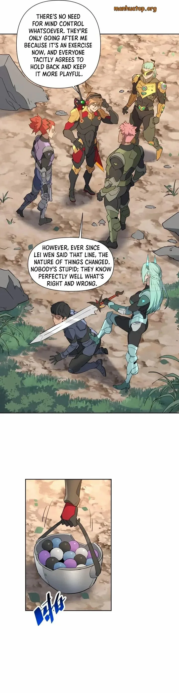 The People on Earth Are Too Ferocious Chapter 302 page 1