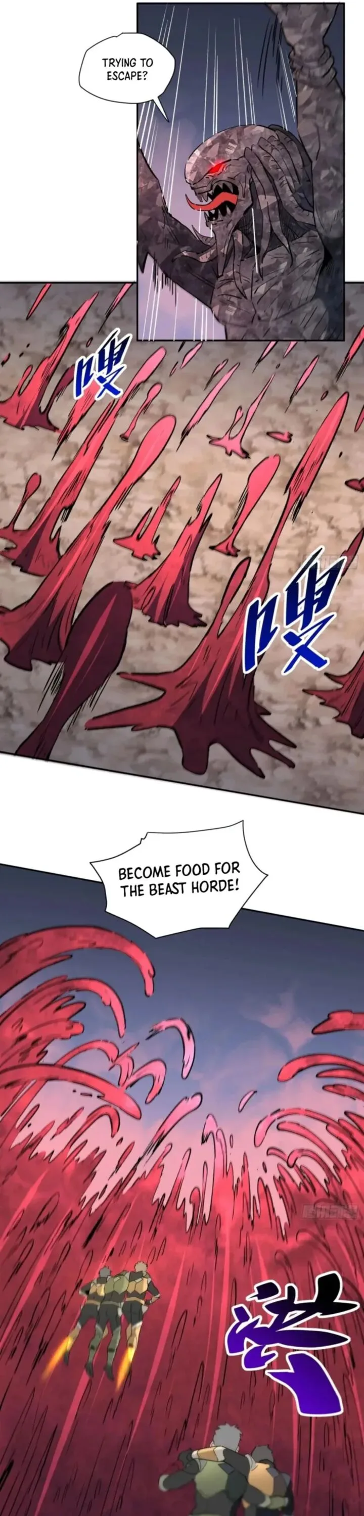 The People on Earth Are Too Ferocious Chapter 308 page 12