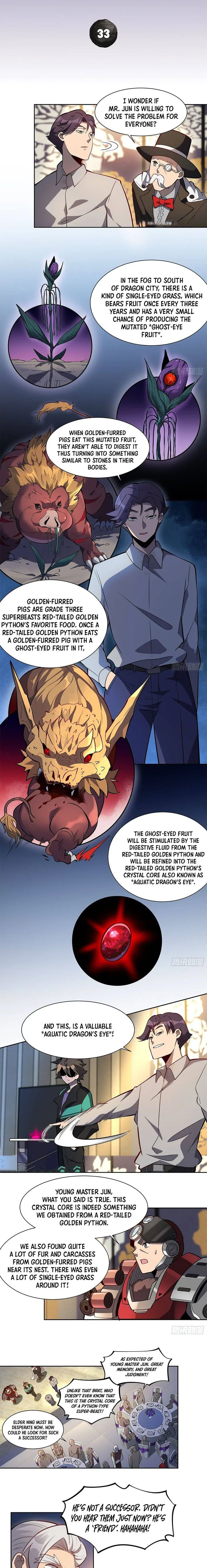 The People on Earth Are Too Ferocious Chapter 33 page 1