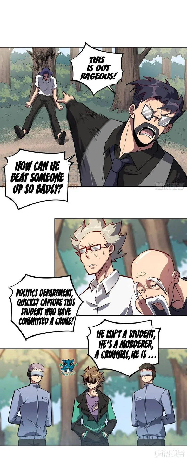 The People on Earth Are Too Ferocious Chapter 40 page 12