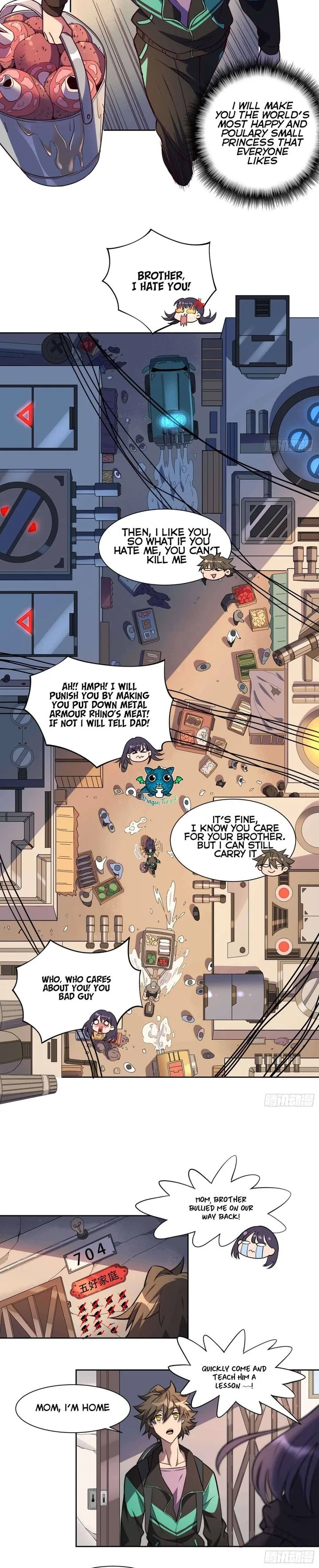 The People on Earth Are Too Ferocious Chapter 7 page 8