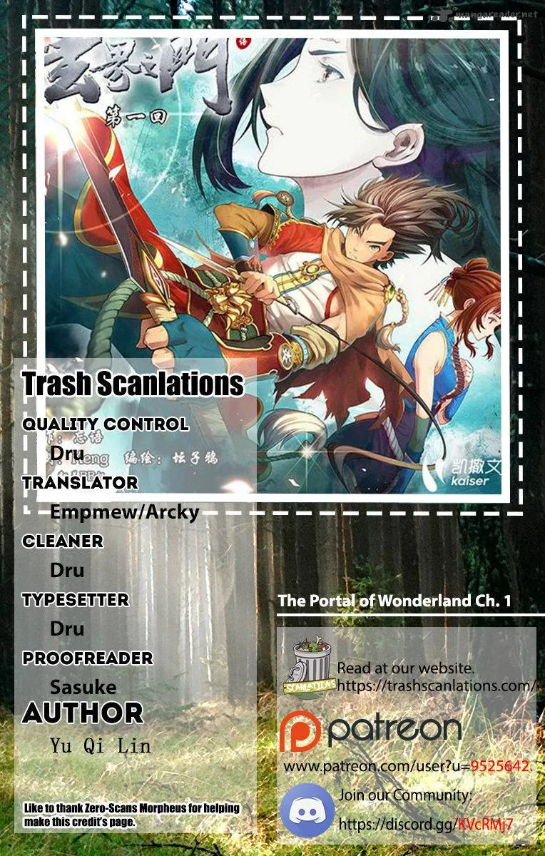 The Portal of Wonderland Chapter 1 page 1